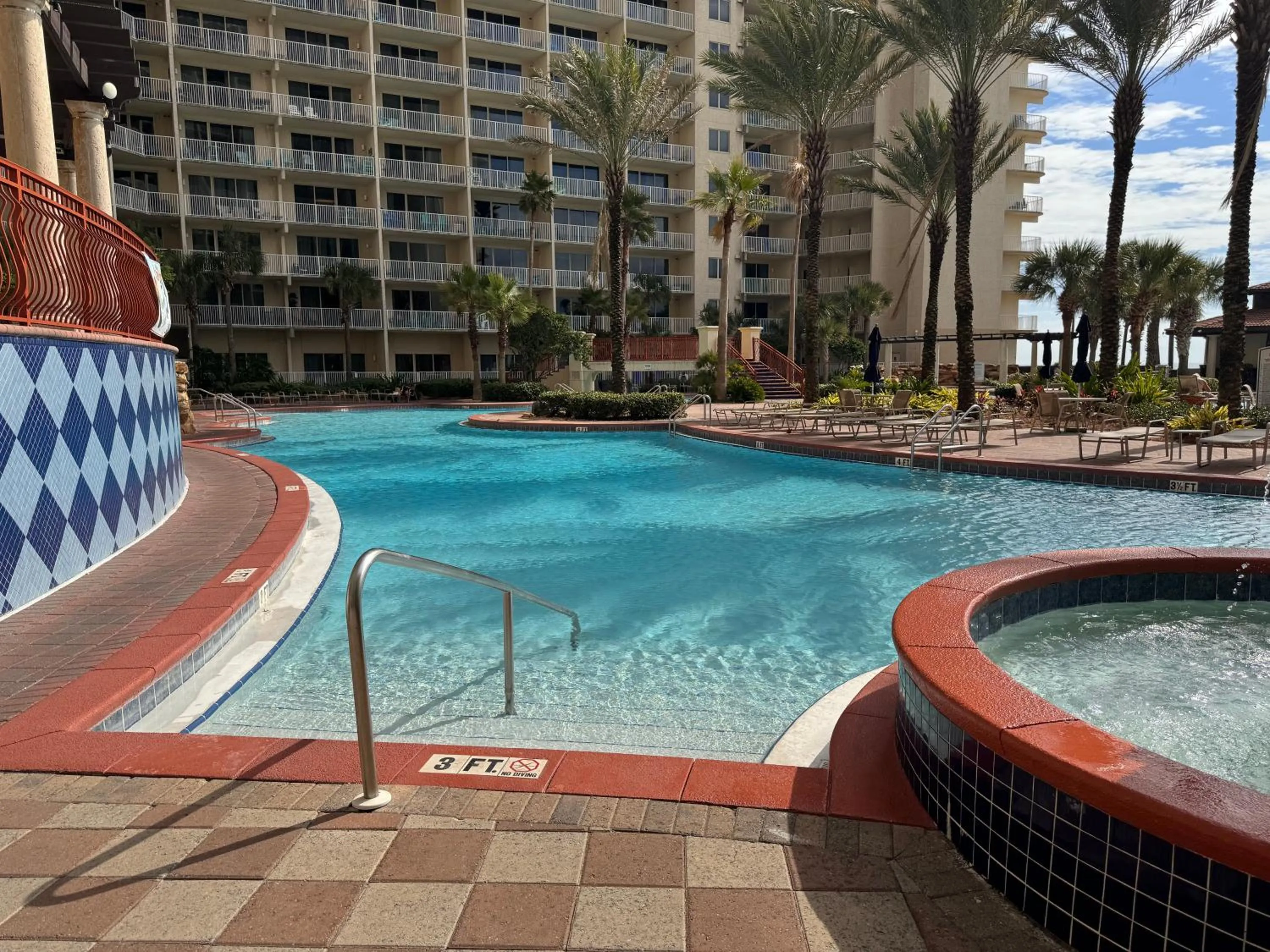 Pool view in Shores of Panama Resort