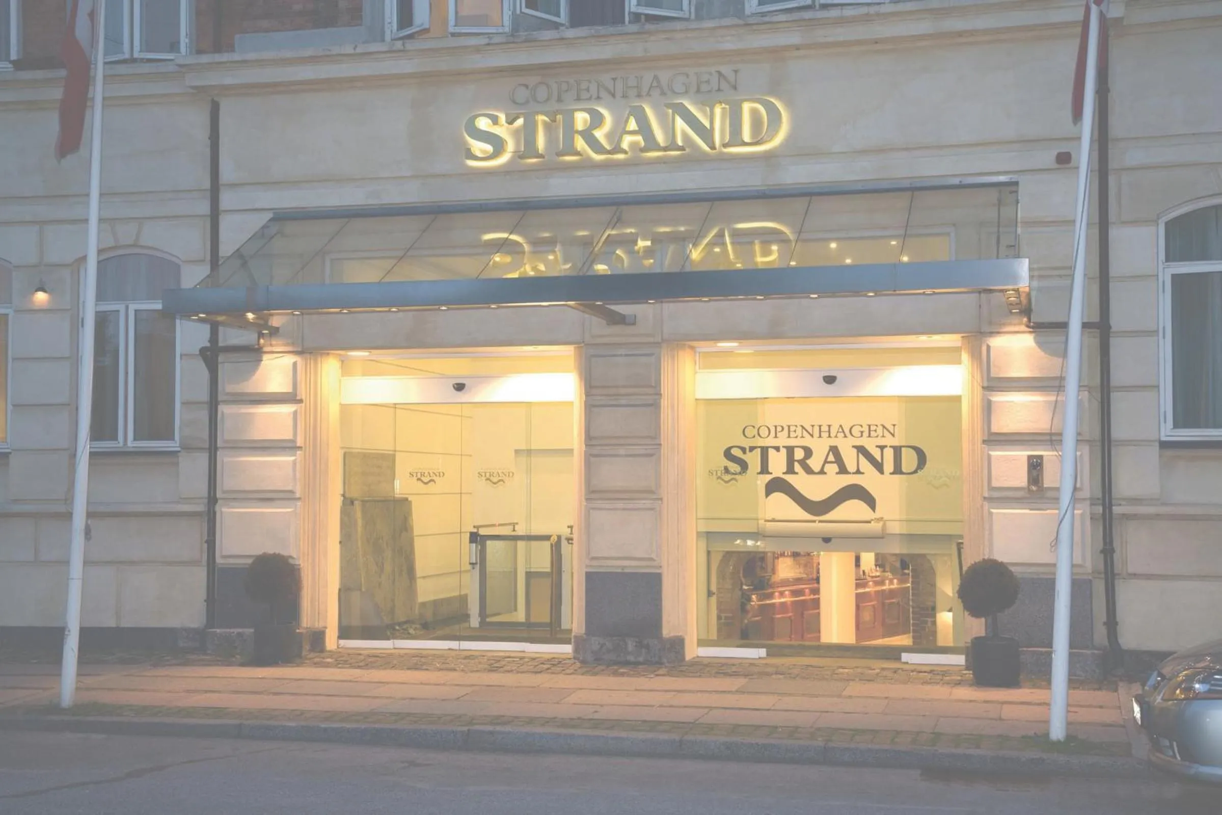 Facade/entrance in Copenhagen Strand
