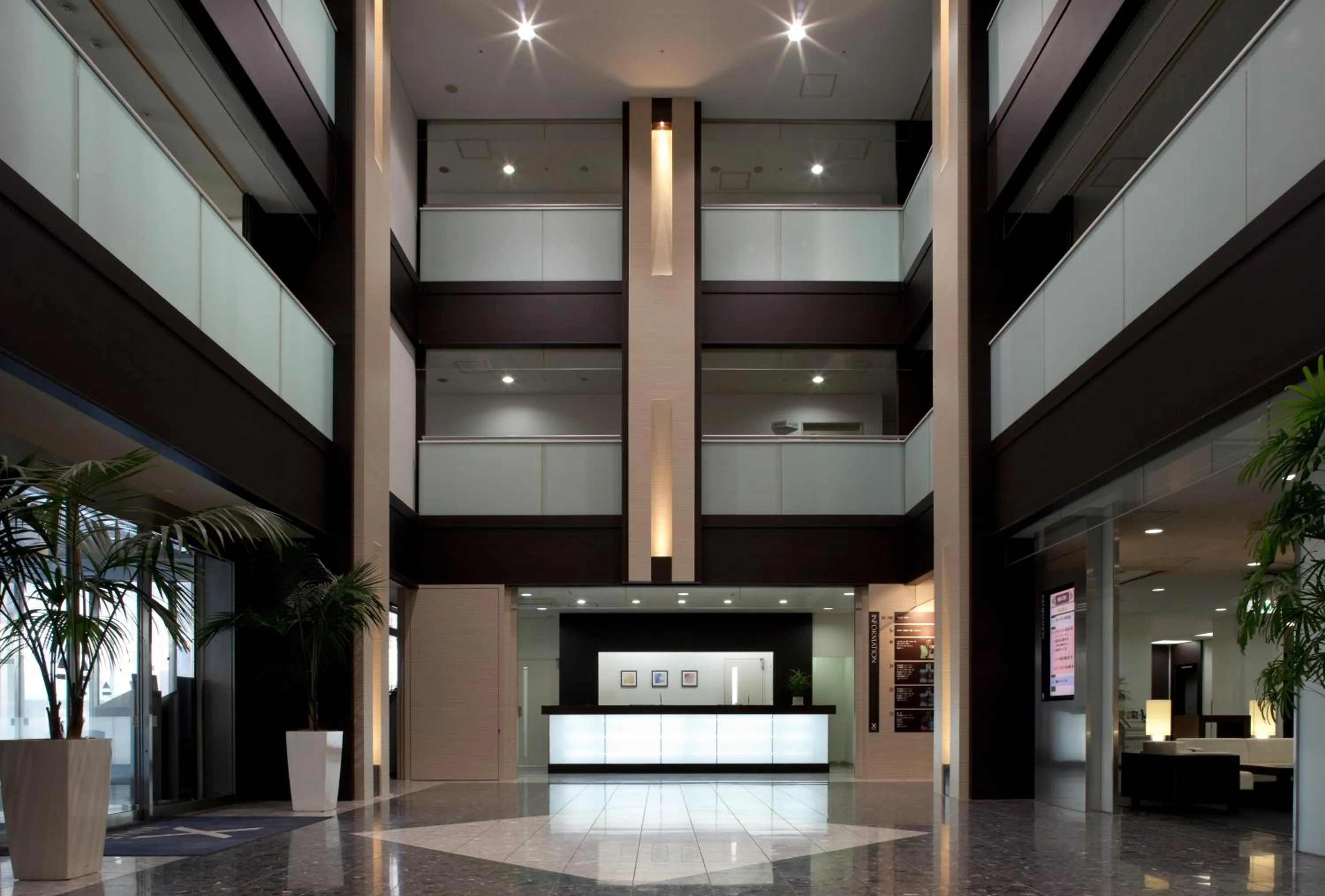 Lobby or reception in X wave Funabashi