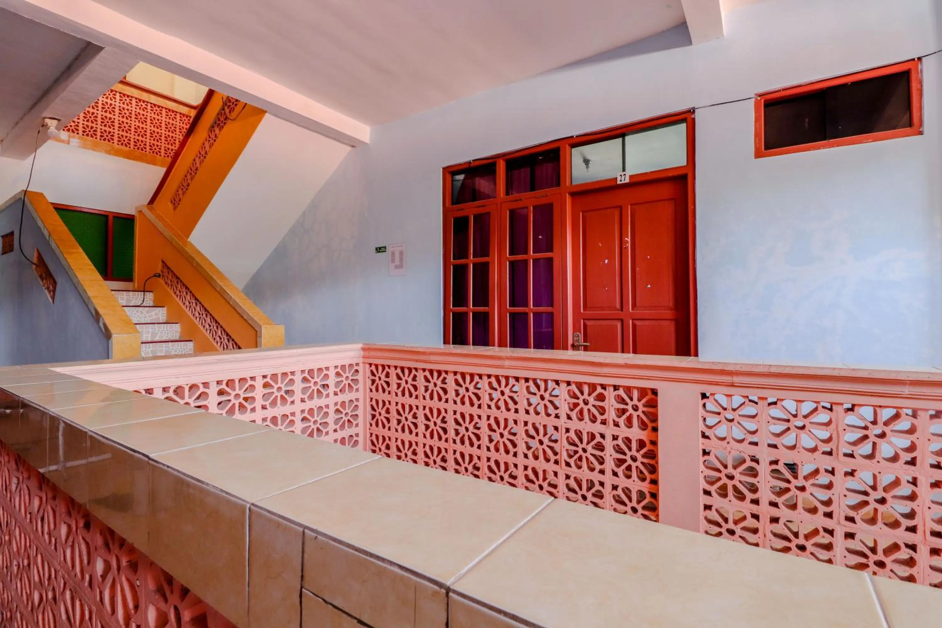 Floor plan in Hotel Kukup Indah