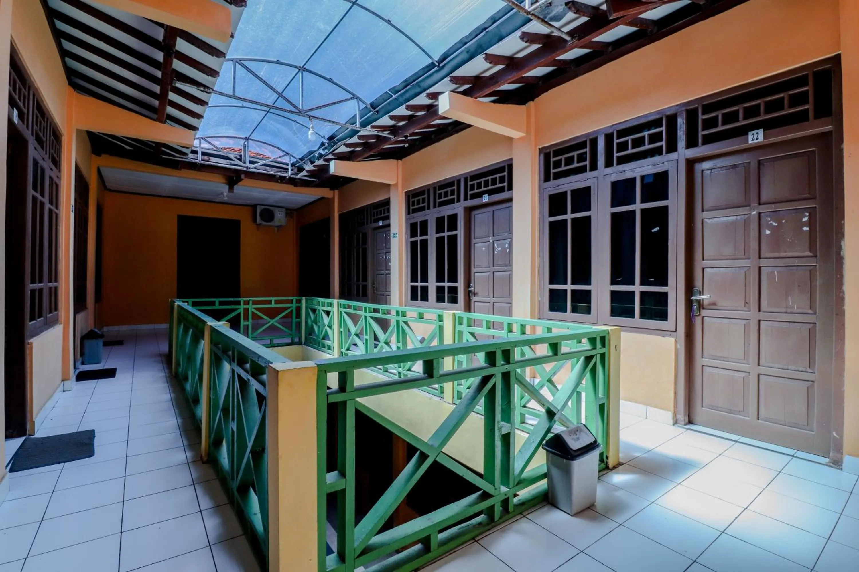 Floor plan in Hotel Kukup Indah