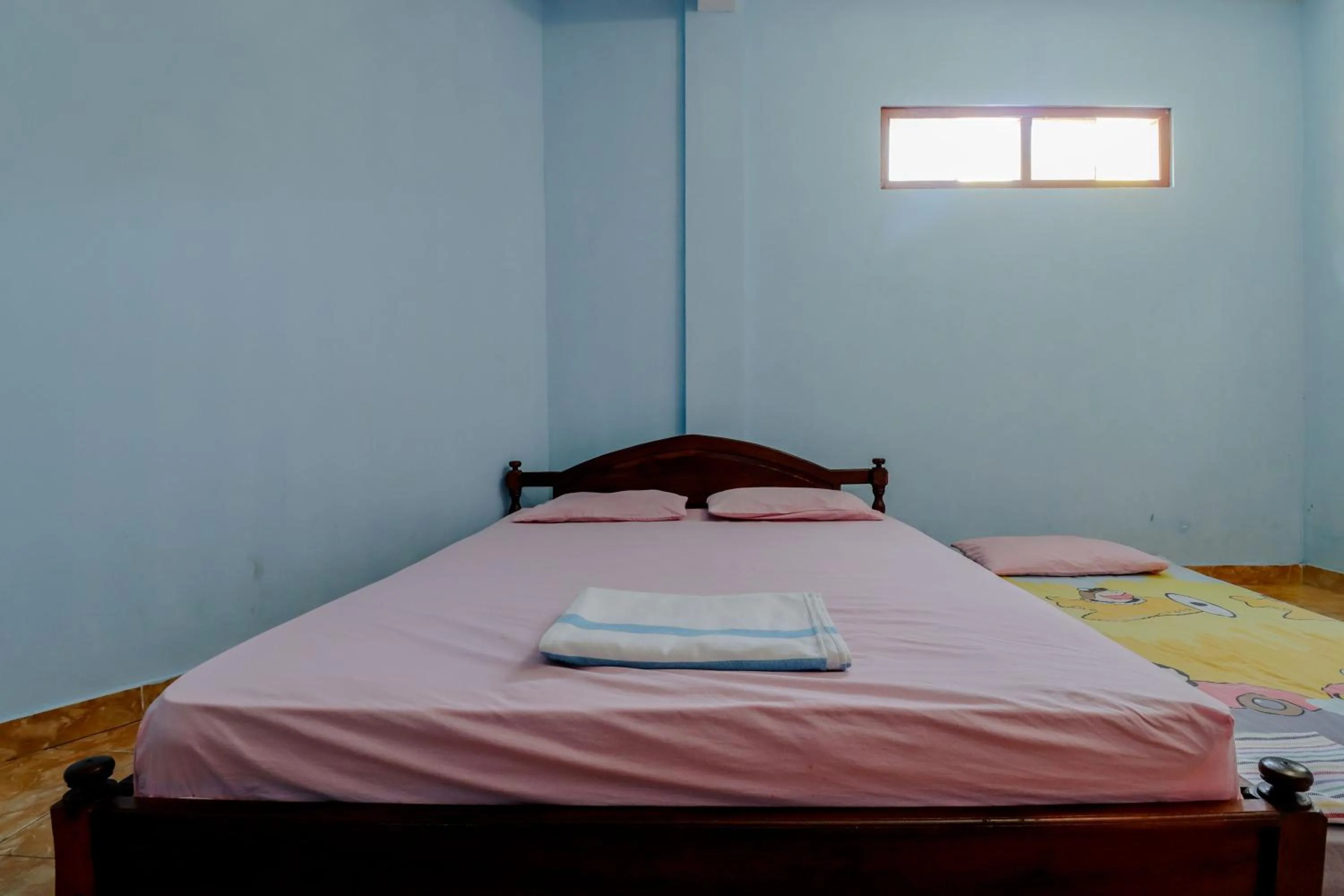 Bed in Hotel Kukup Indah