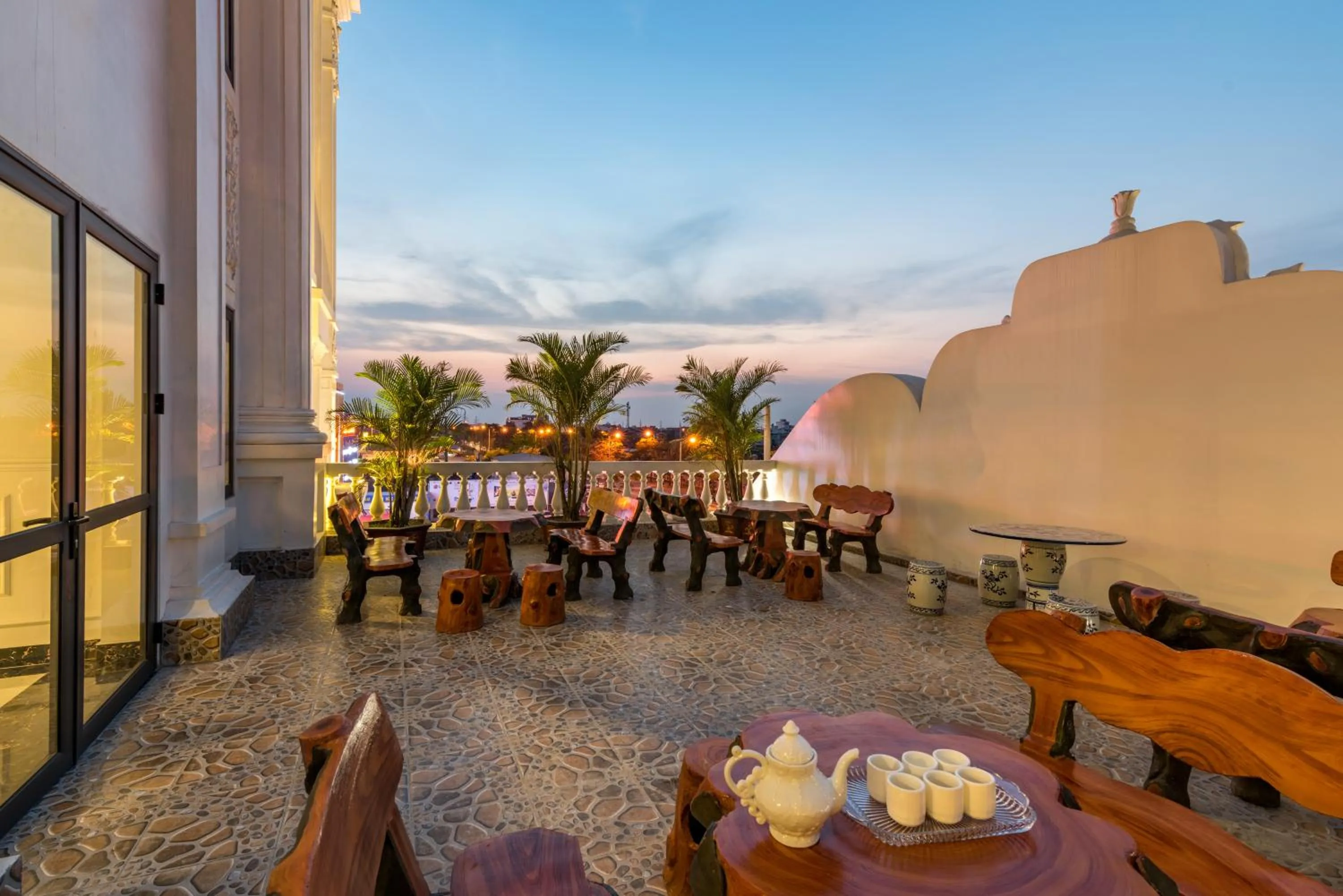 Off site in Tan An Palace