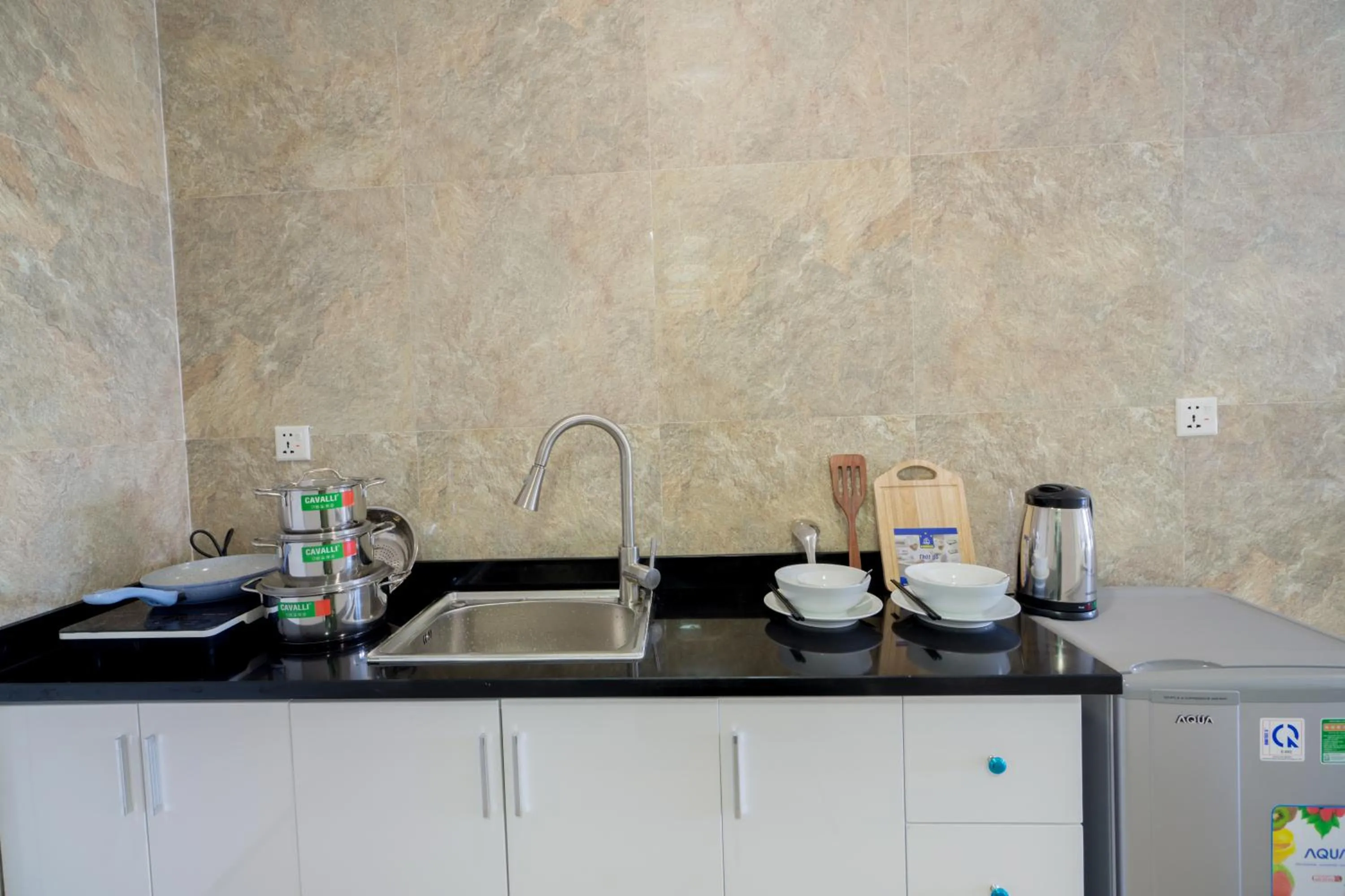 Kitchen or kitchenette in Tan An Palace