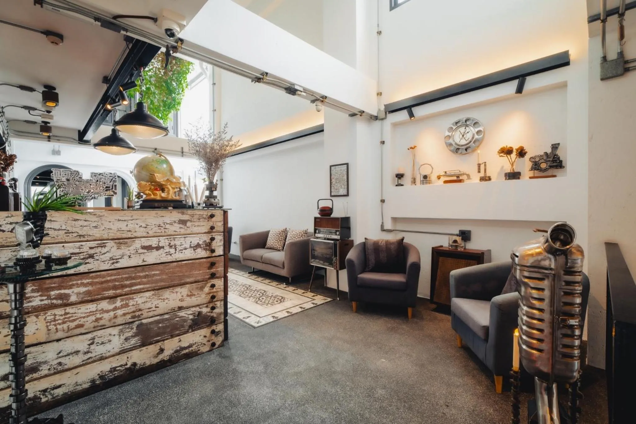 Lobby or reception in Xinlor House - Phuket Old Town