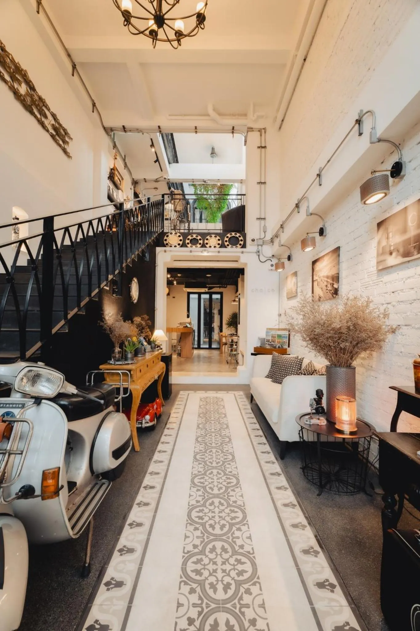 Lobby or reception in Xinlor House - Phuket Old Town