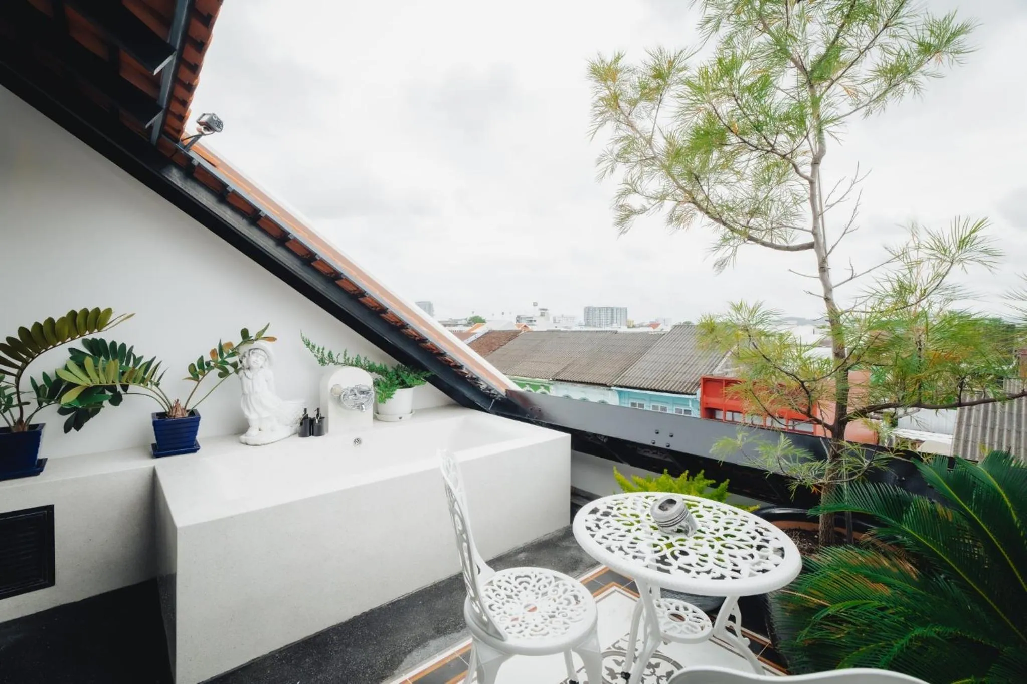 Balcony/Terrace in Xinlor House - Phuket Old Town