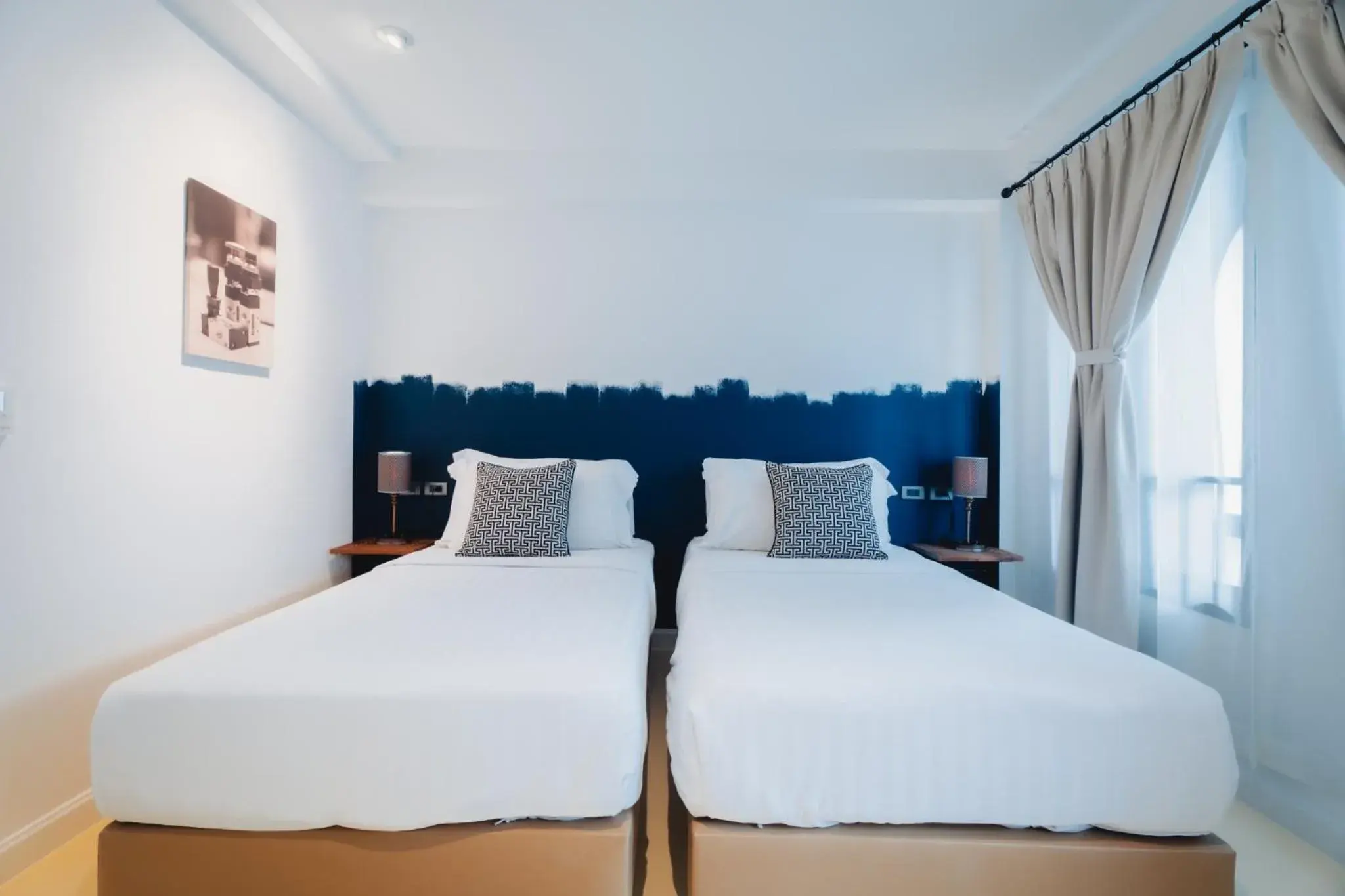 Deluxe Twin Room in Xinlor House - Phuket Old Town Deluxe Twin Room in Xinlor House - Phuket Old Town