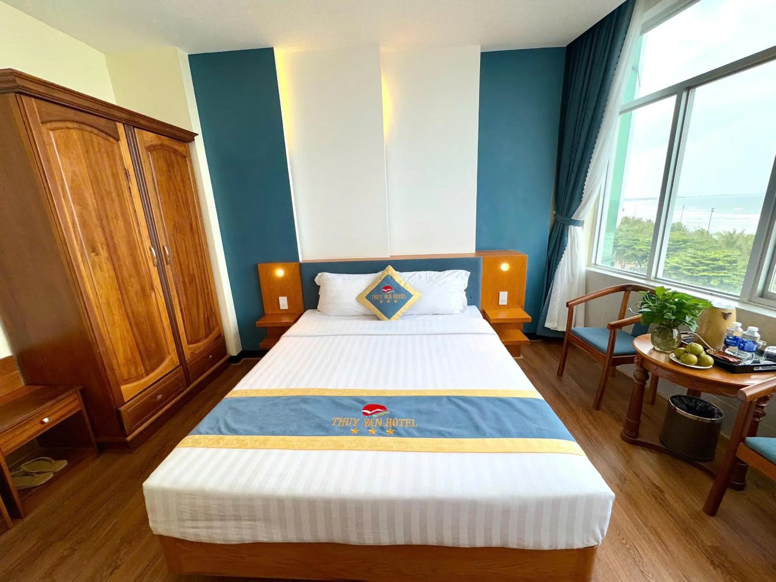 Bed in Thuy Van Hotel