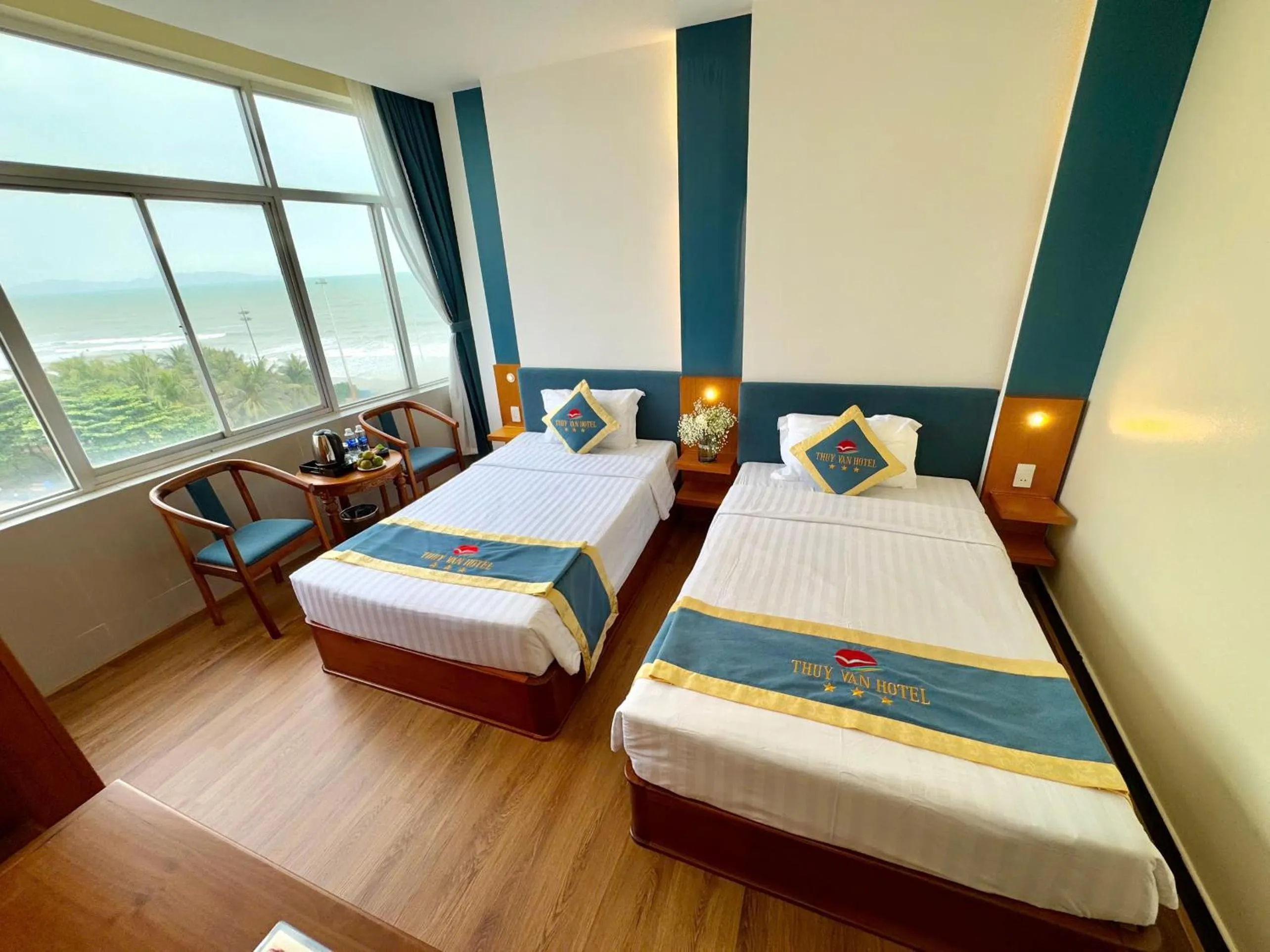 Bed in Thuy Van Hotel