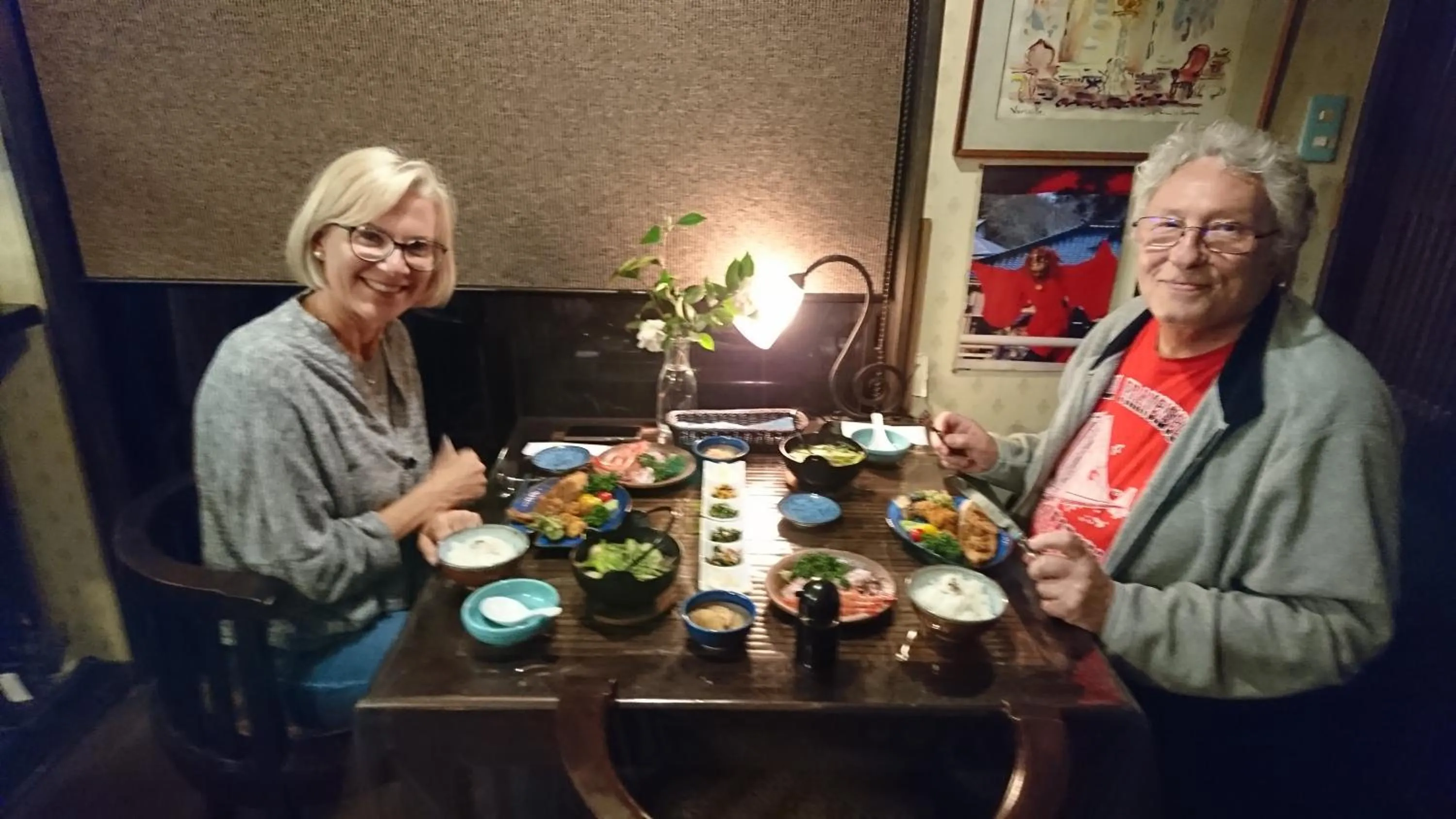 Dinner in Live Cafe Hisui no Umi