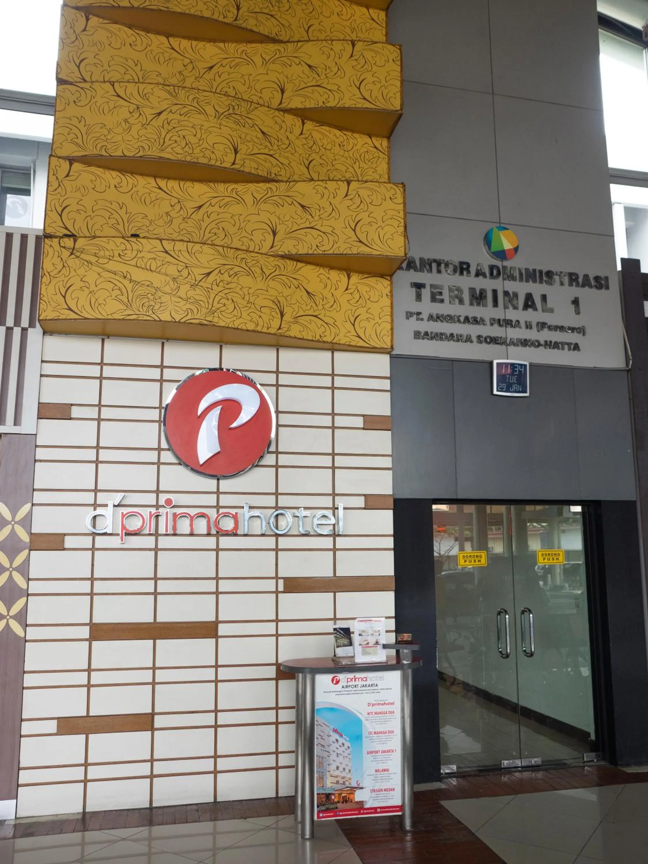 Property building in d'primahotel Airport Jakarta Terminal 1A