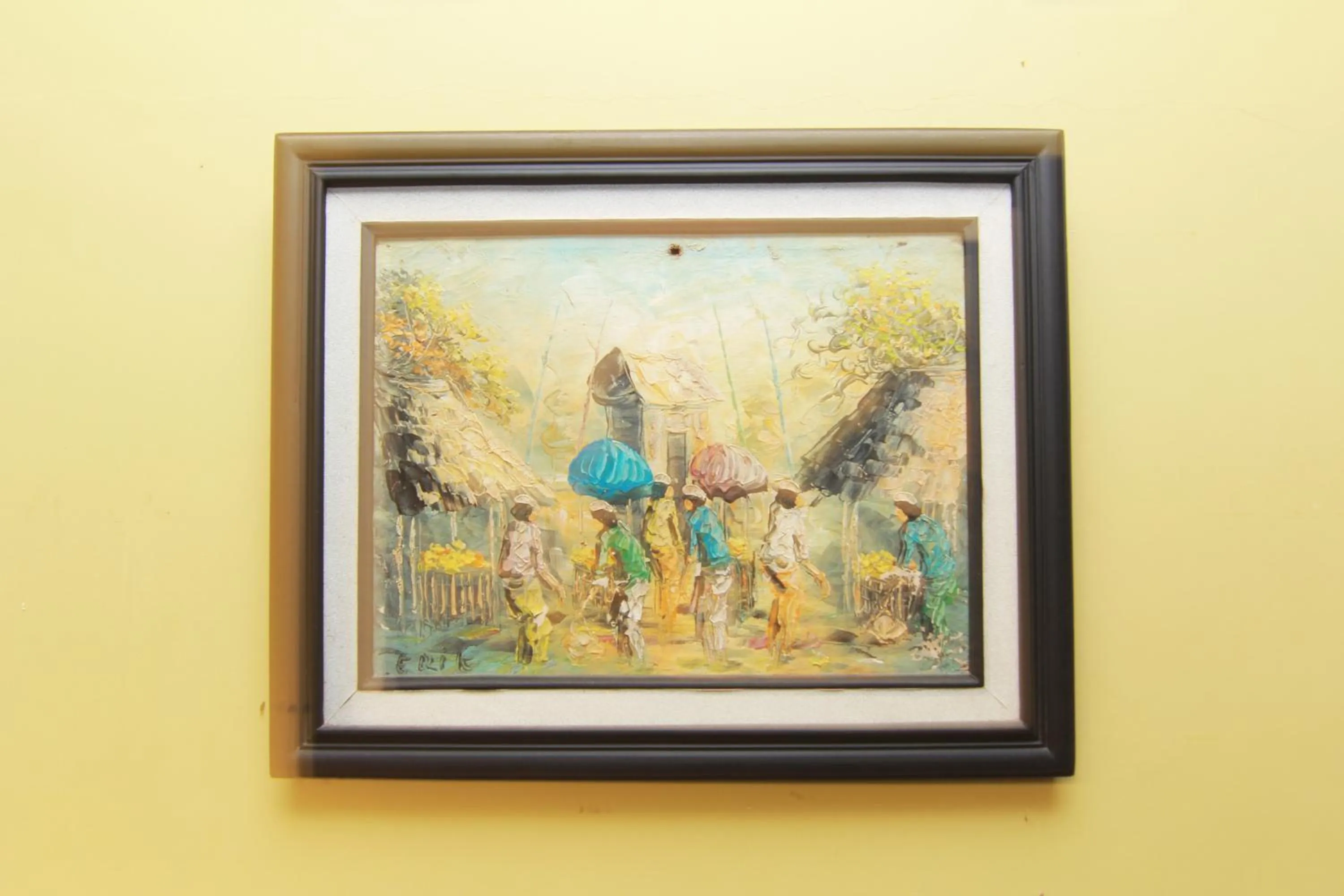 Decorative detail in Griya Batik Giri Sekar Homestay