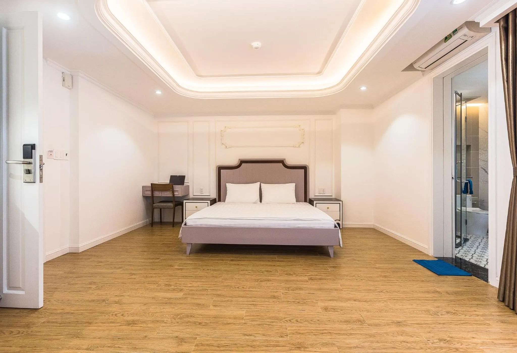 Bed in Ngan Ha 2 Apartment Phu My Hung