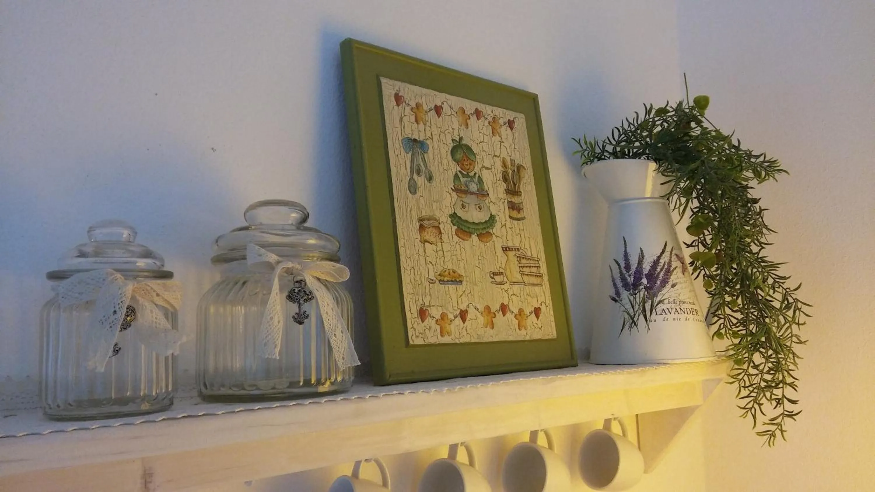 Decorative detail in Agriturismo Honey Farm