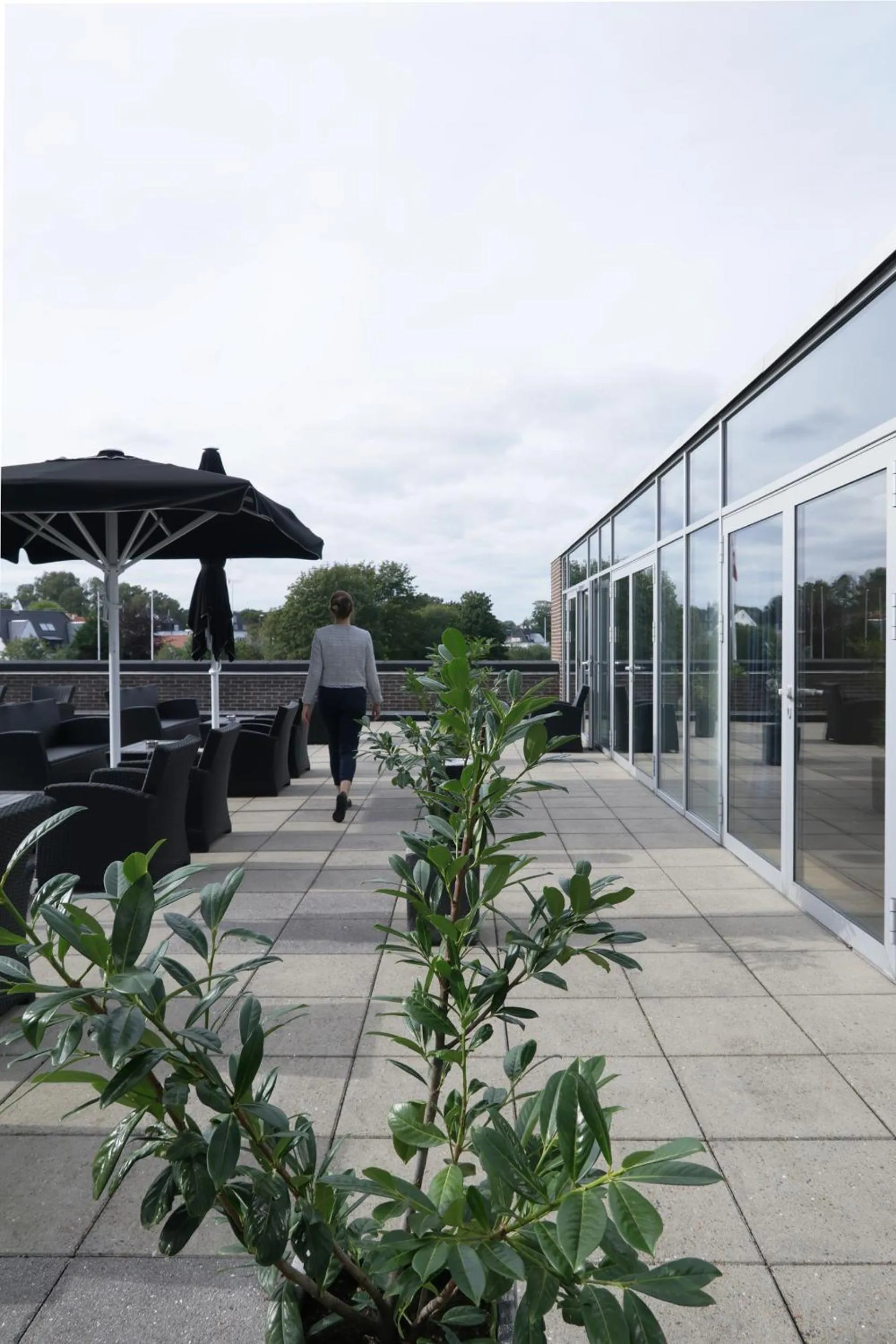 Balcony/Terrace in Helnan Marselis Hotel