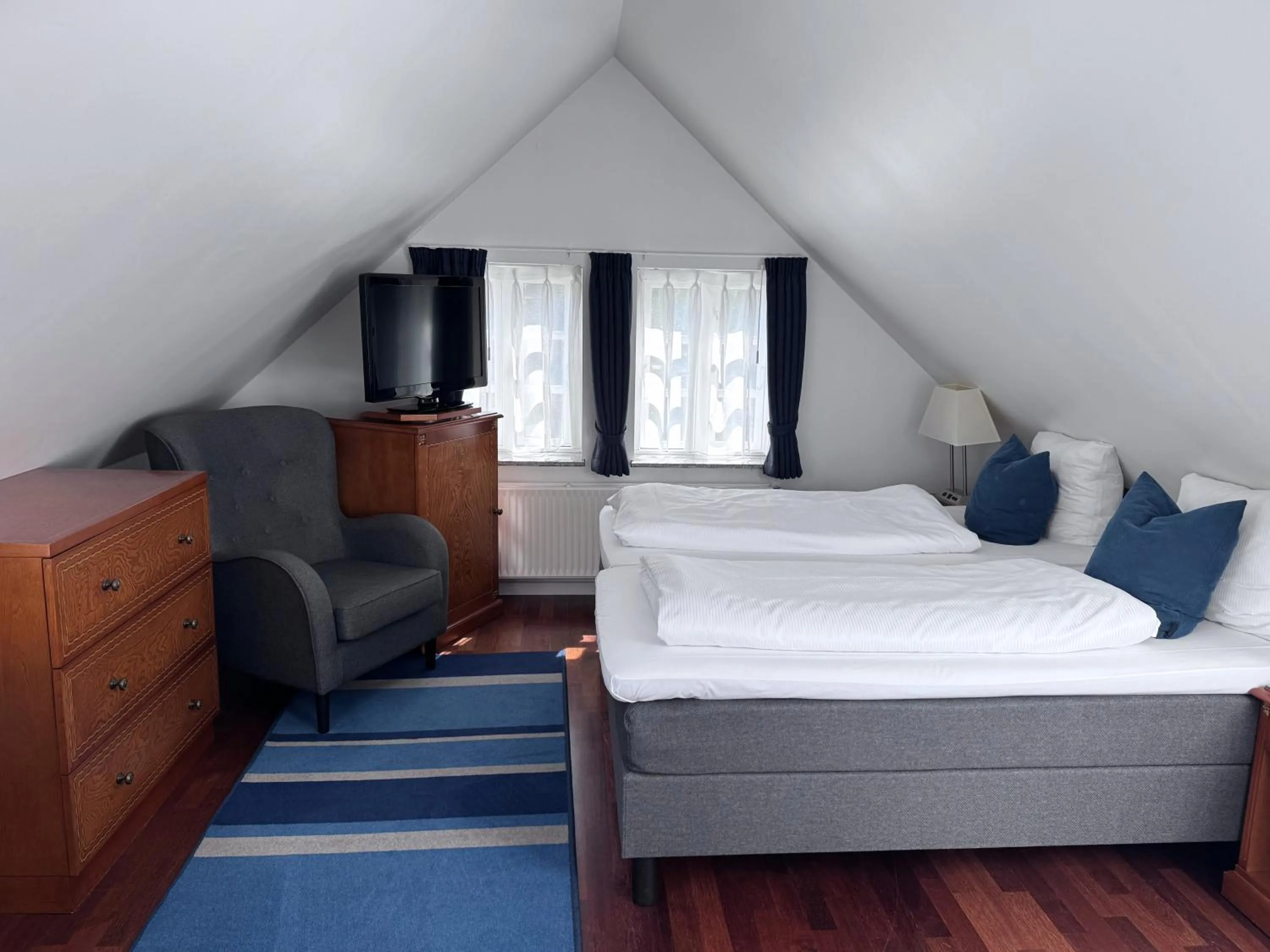 Bed in Helnan Marselis Hotel