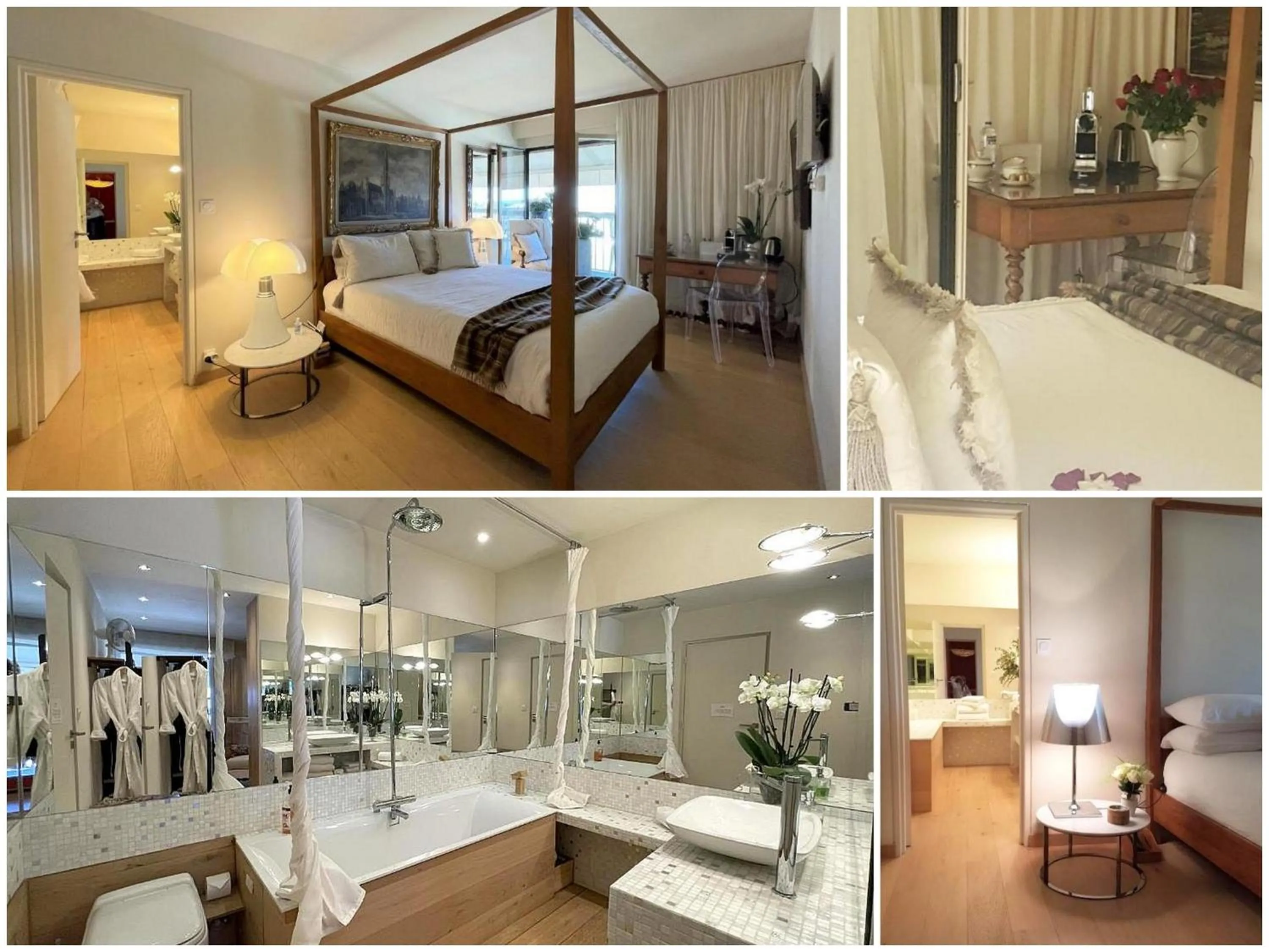 Bed in LE FORTUNY - 3 Suites, 2 apparts, 1 chambre - proche TRAM ligne aéroport et parking gratuit