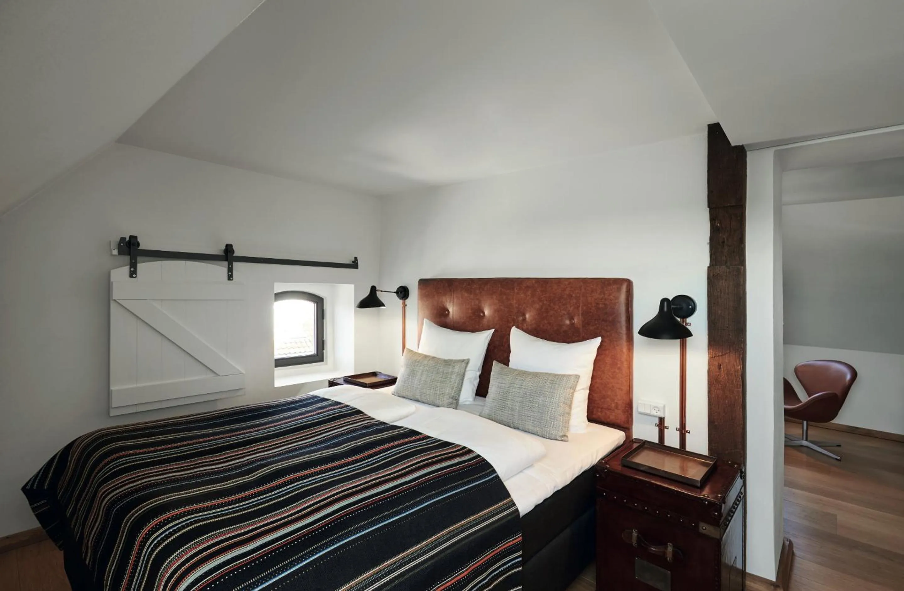 Bed in 71 Nyhavn Hotel