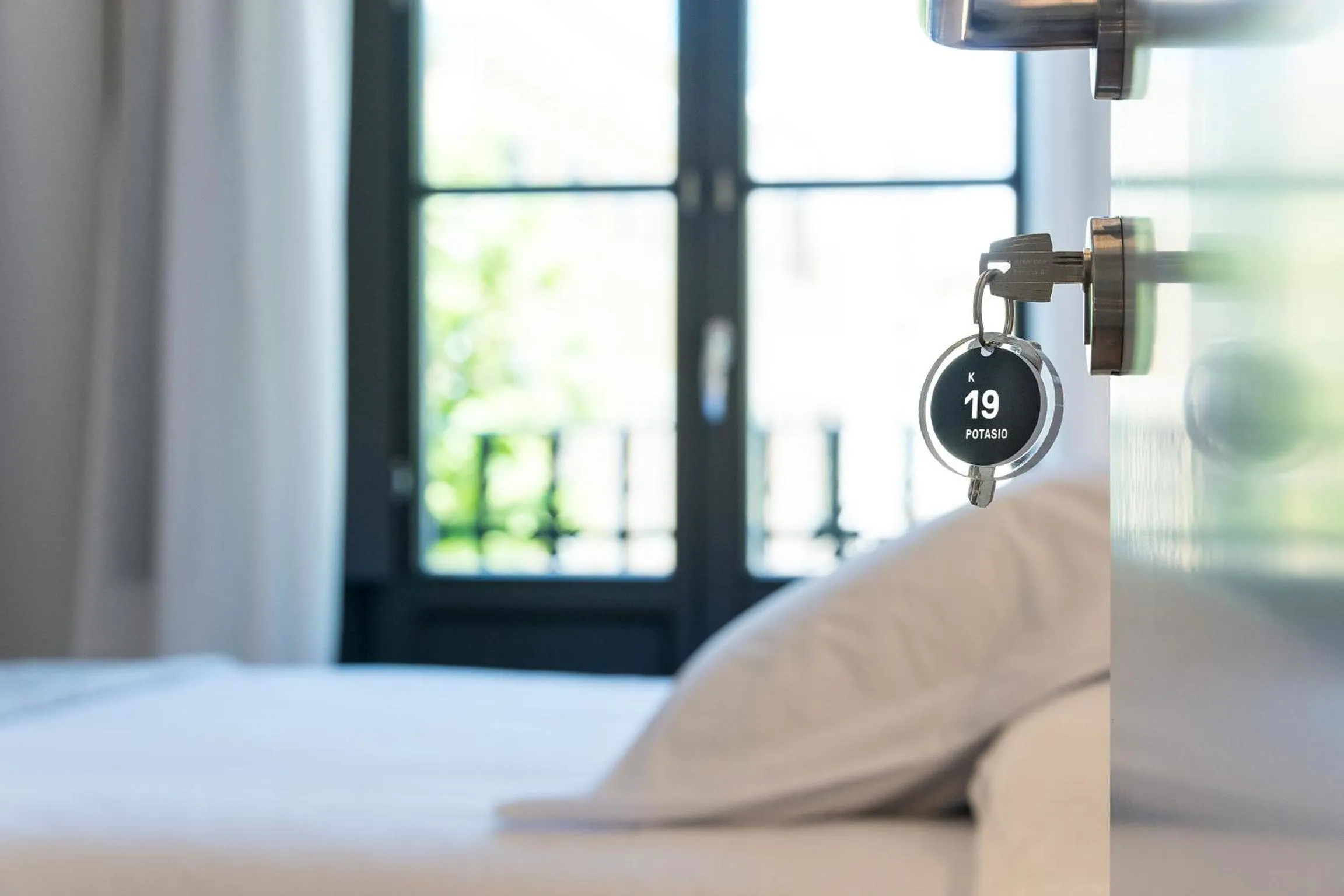 Decorative detail, Bed in Sodium Boutique Hotel