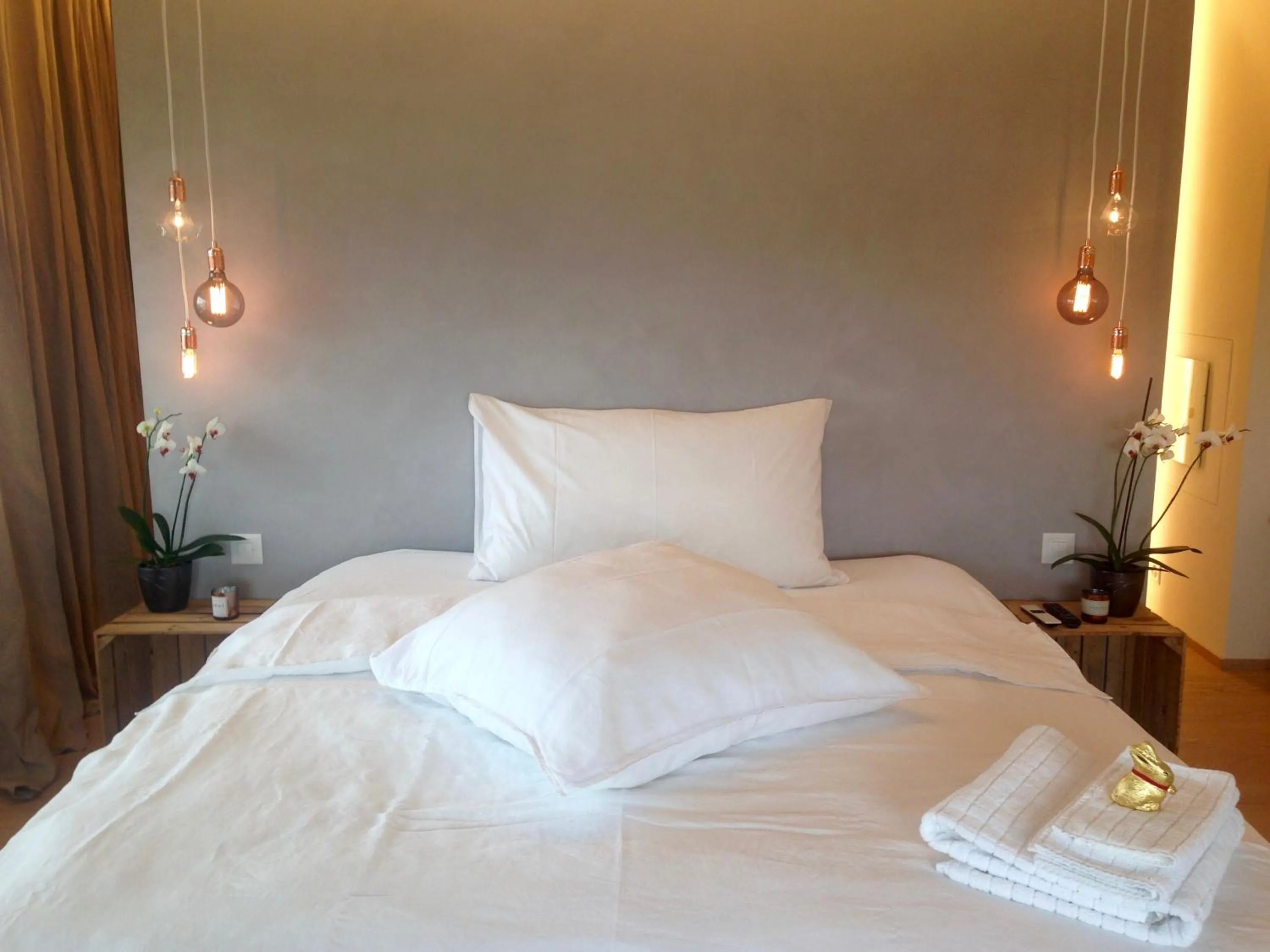 Bedroom, Bed in AVLiving City INSIDE NINE Basel