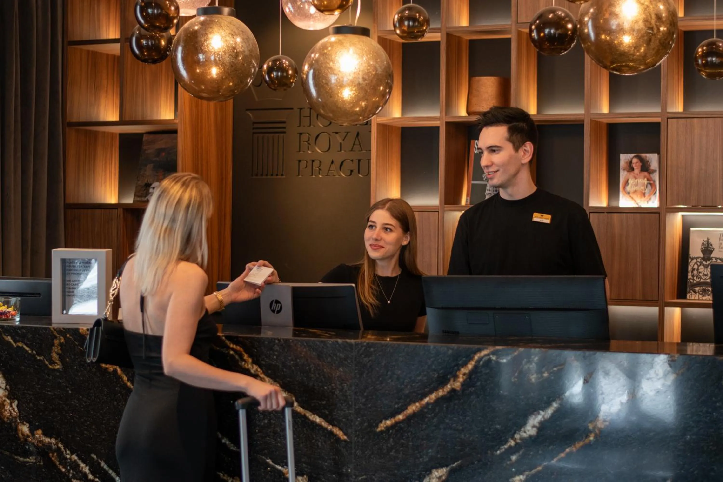 Staff in Hotel Royal Prague