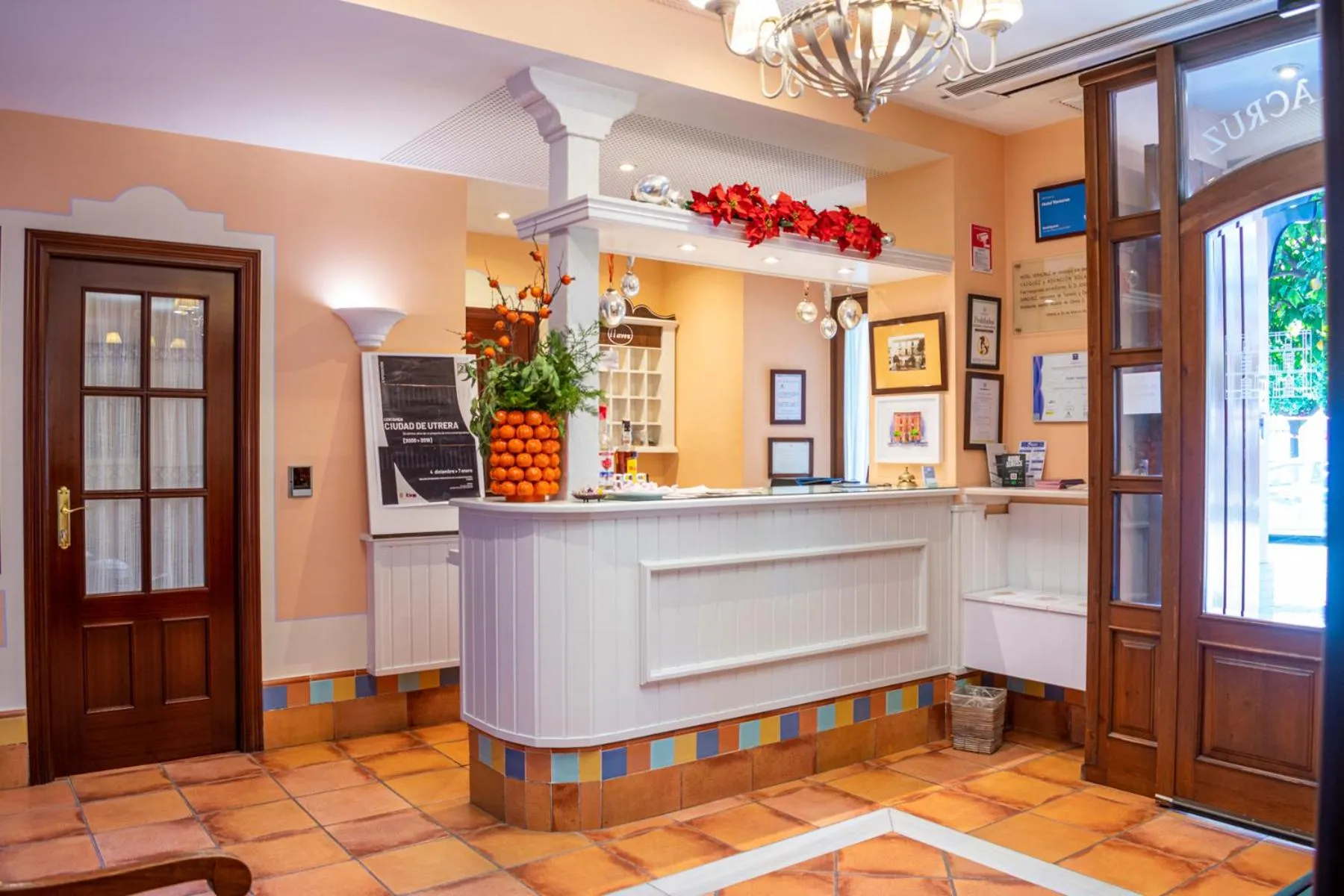 Lobby or reception in Hotel Veracruz