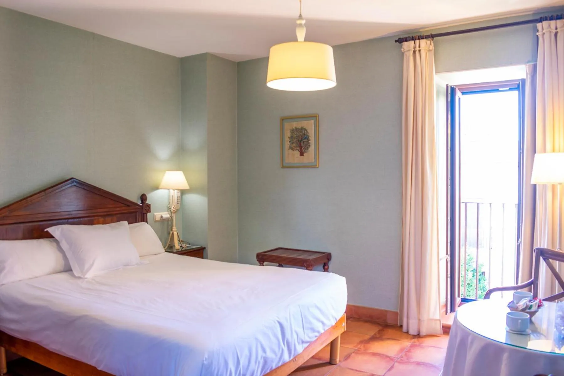 Bed in Hotel Veracruz