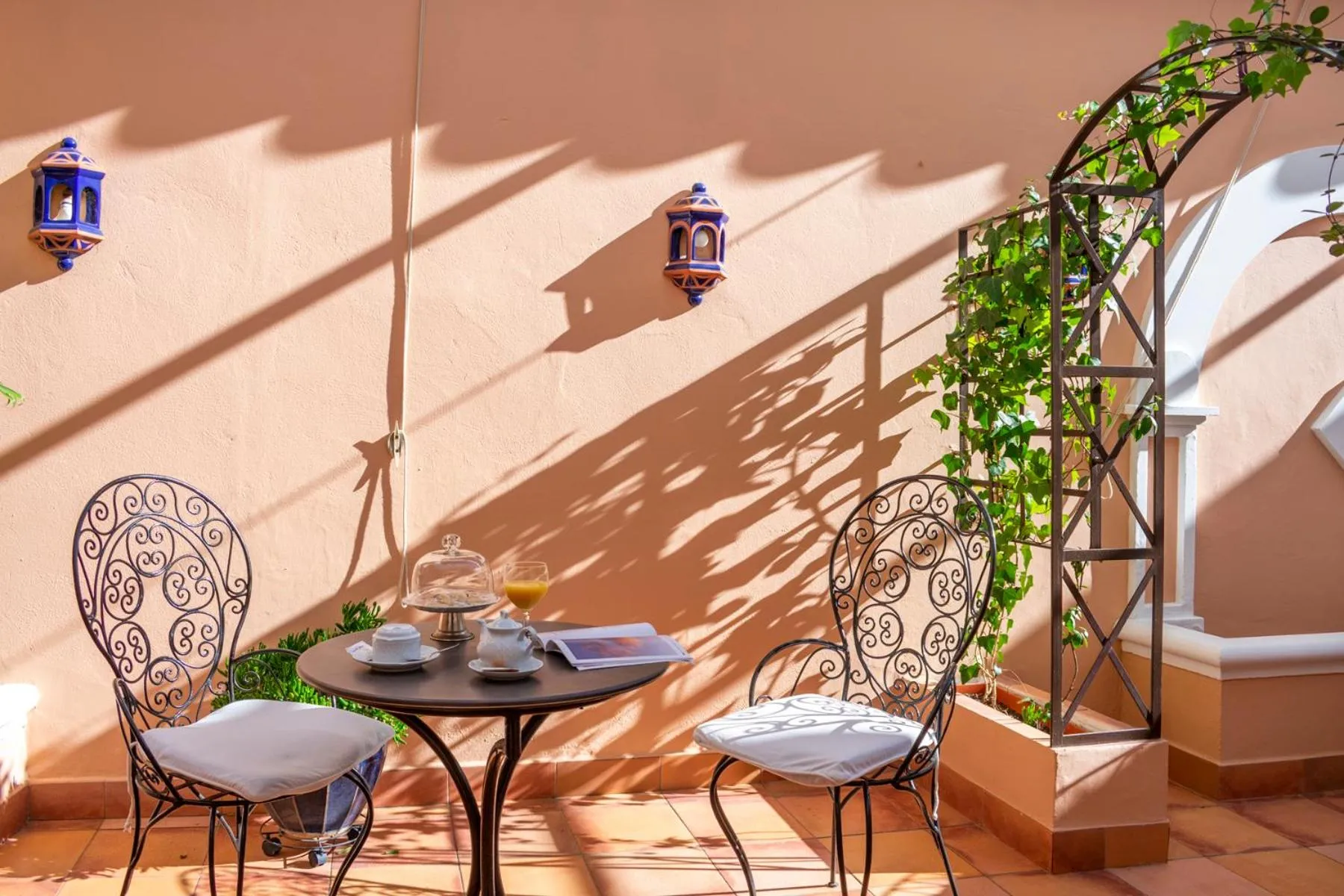 Patio in Hotel Veracruz