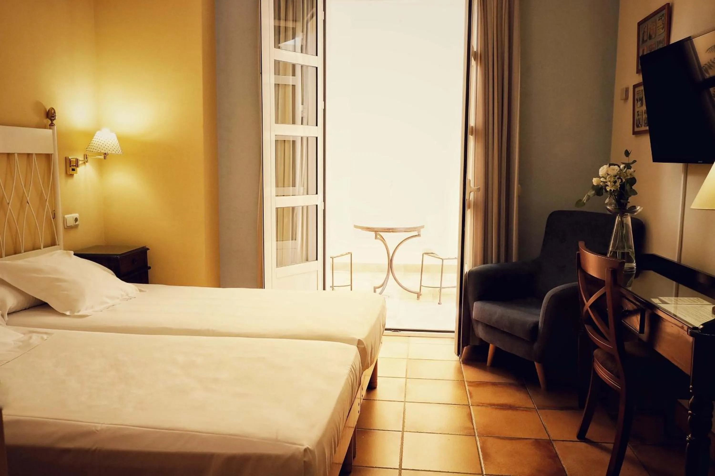 Bed in Hotel Veracruz