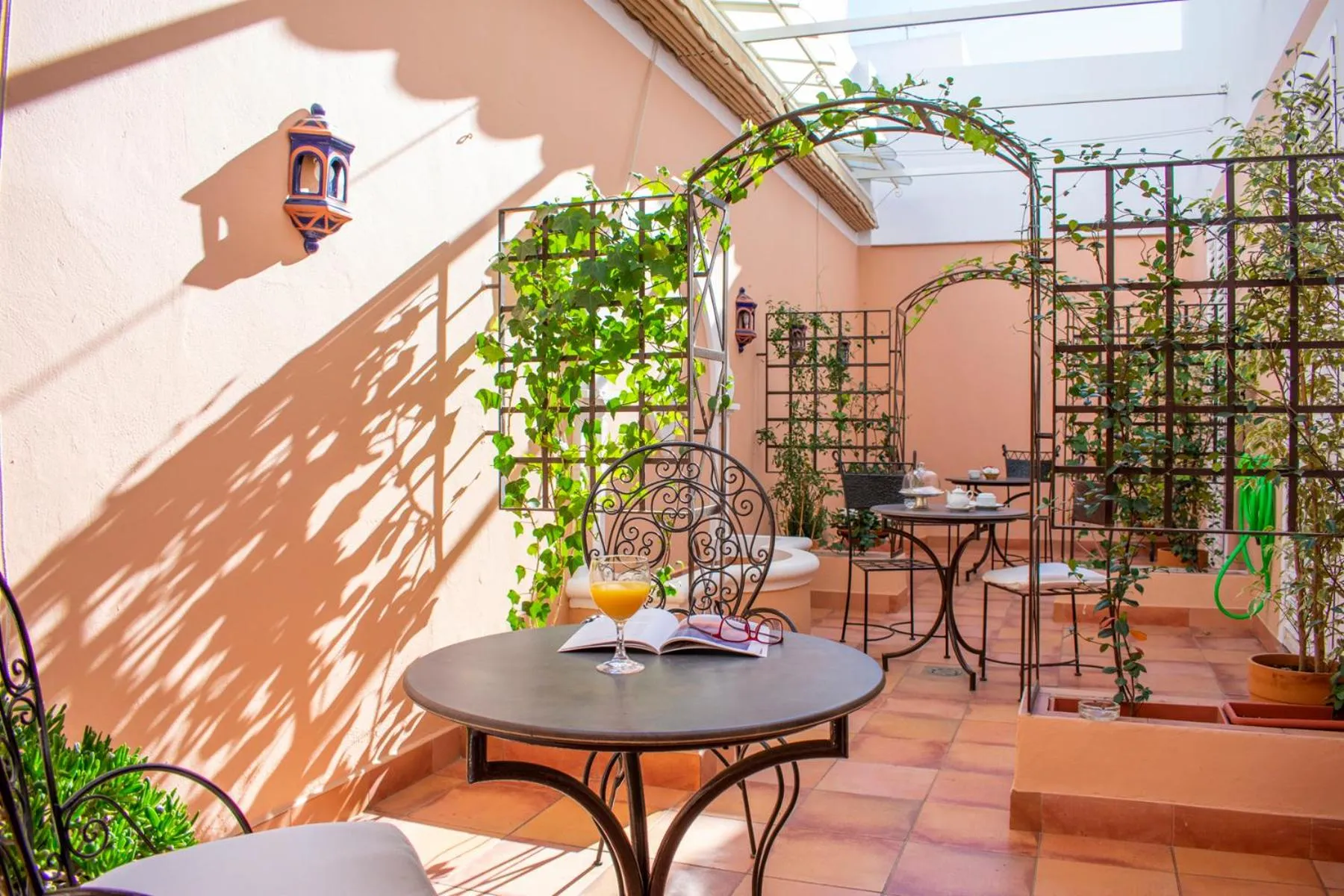 Patio in Hotel Veracruz