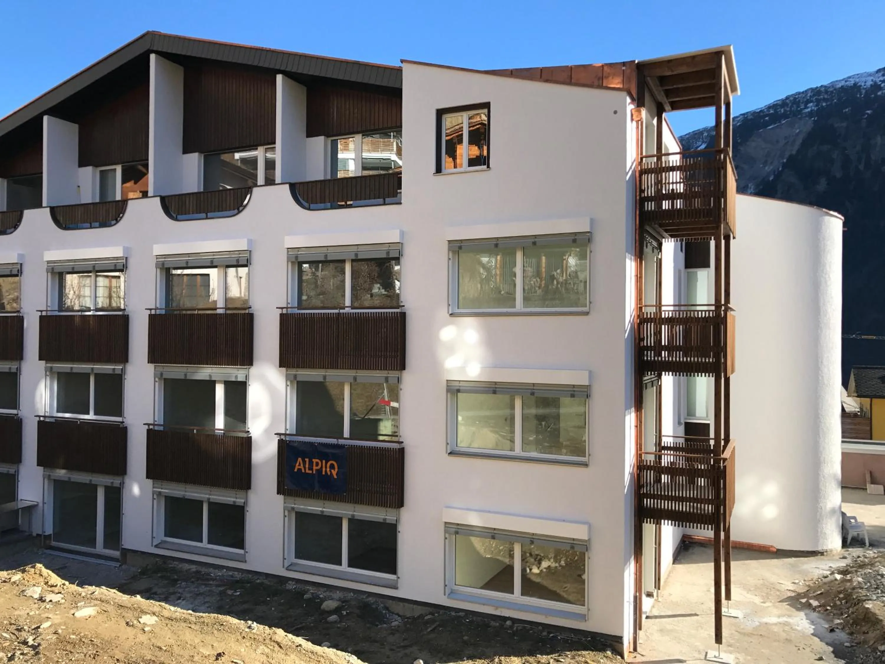 Bird's eye view in Cucagna