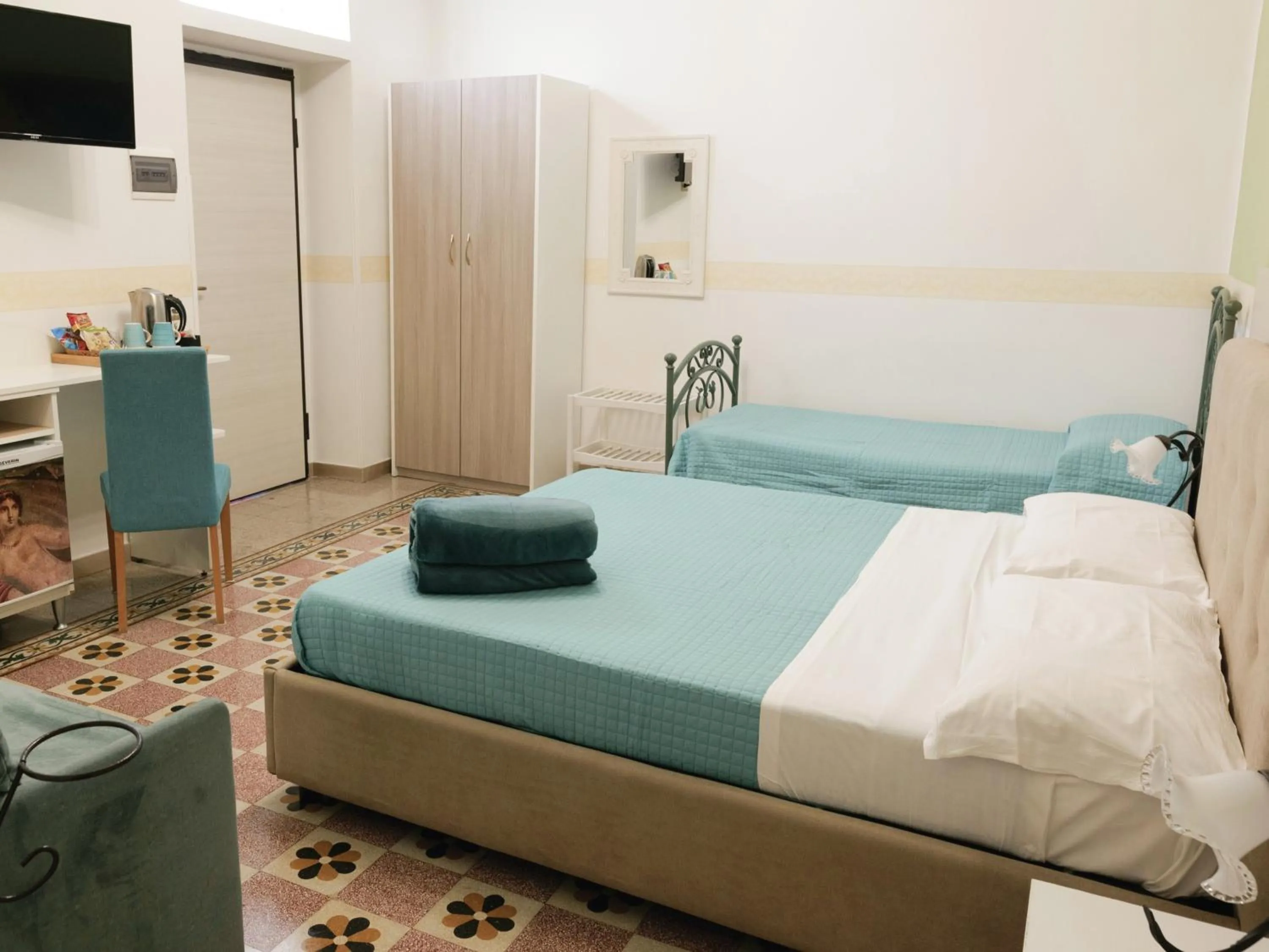 Bed in V&V Suite & Breakfast