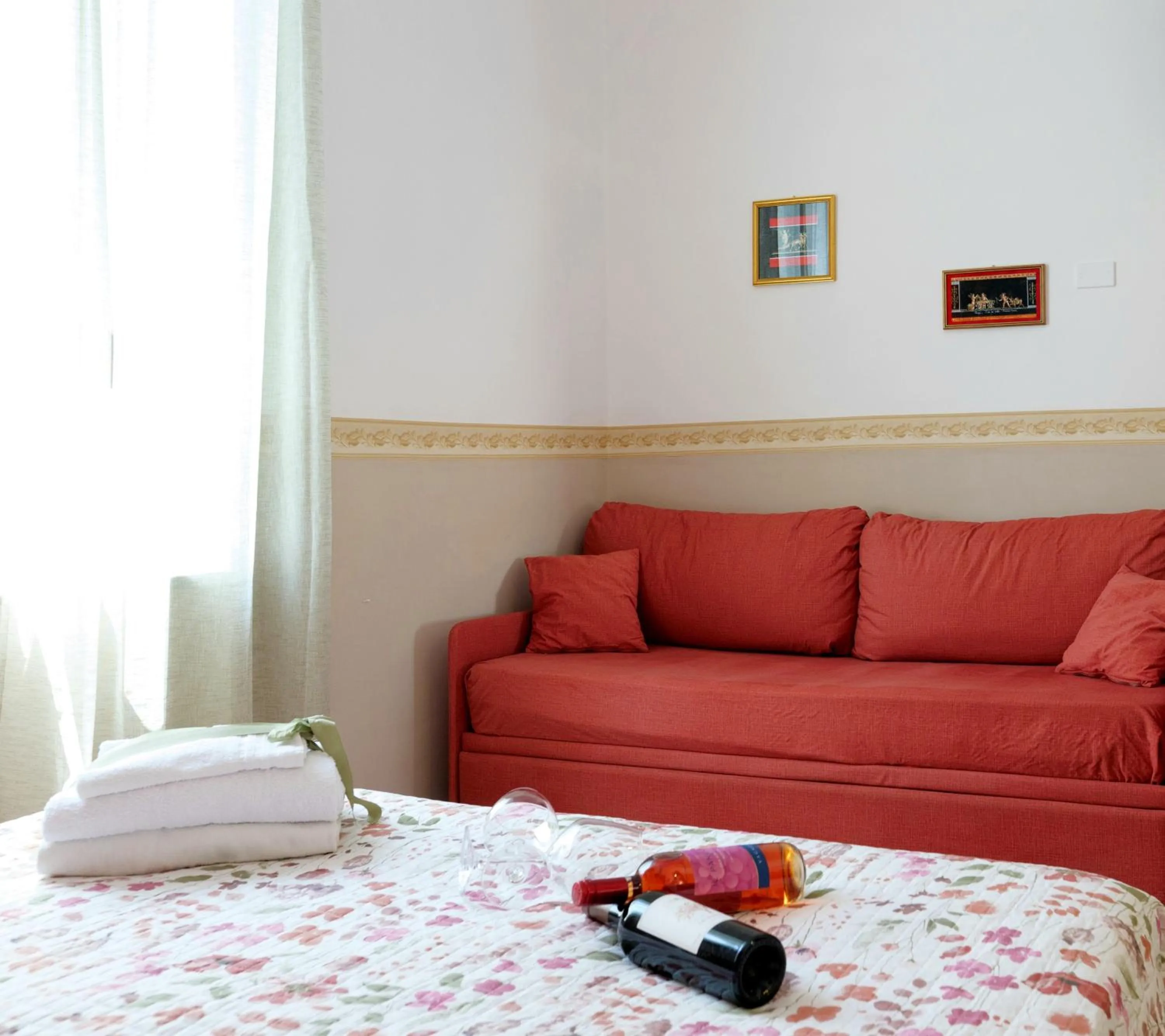 Bed in V&V Suite & Breakfast