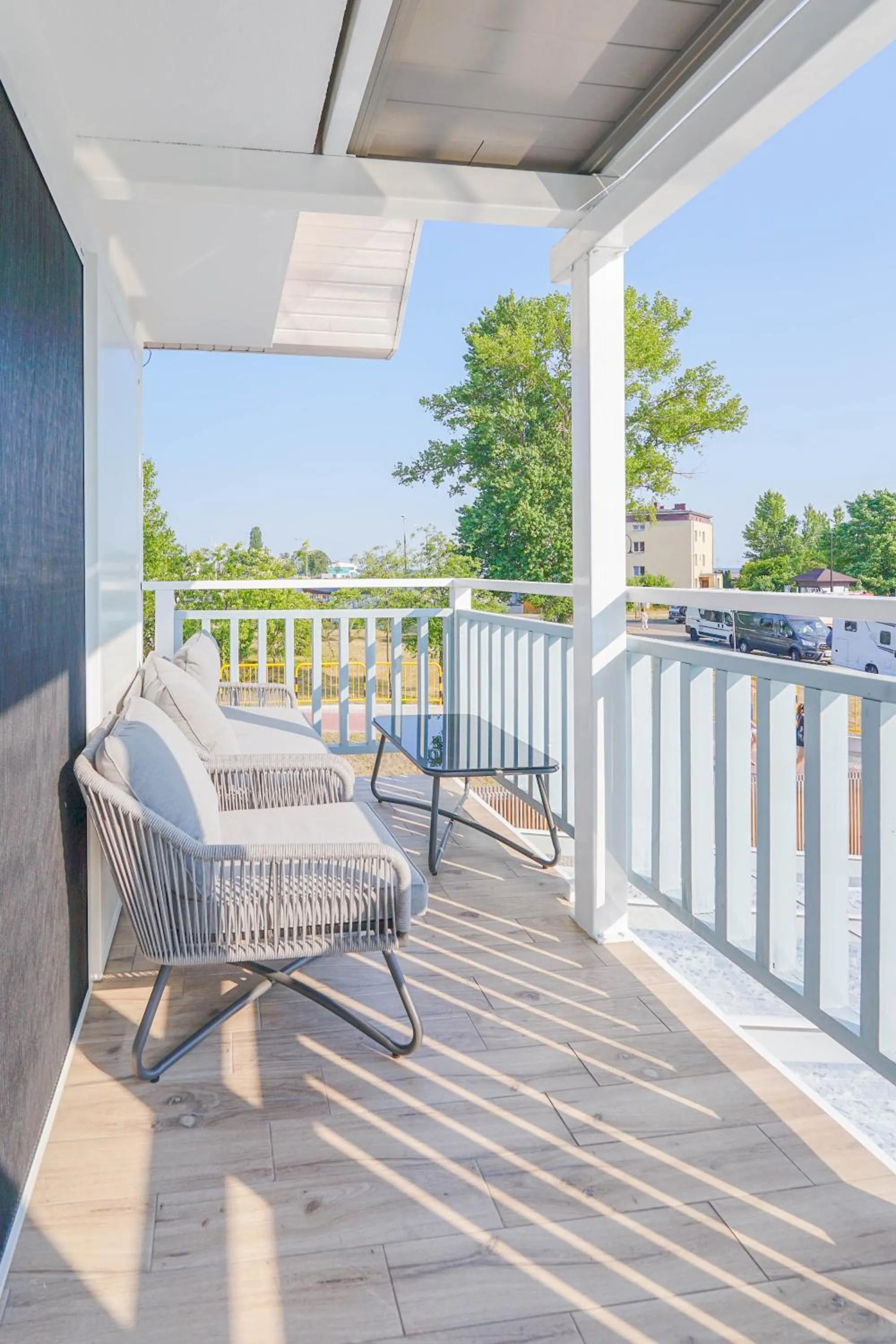 Balcony/Terrace in Villa Pastelowa