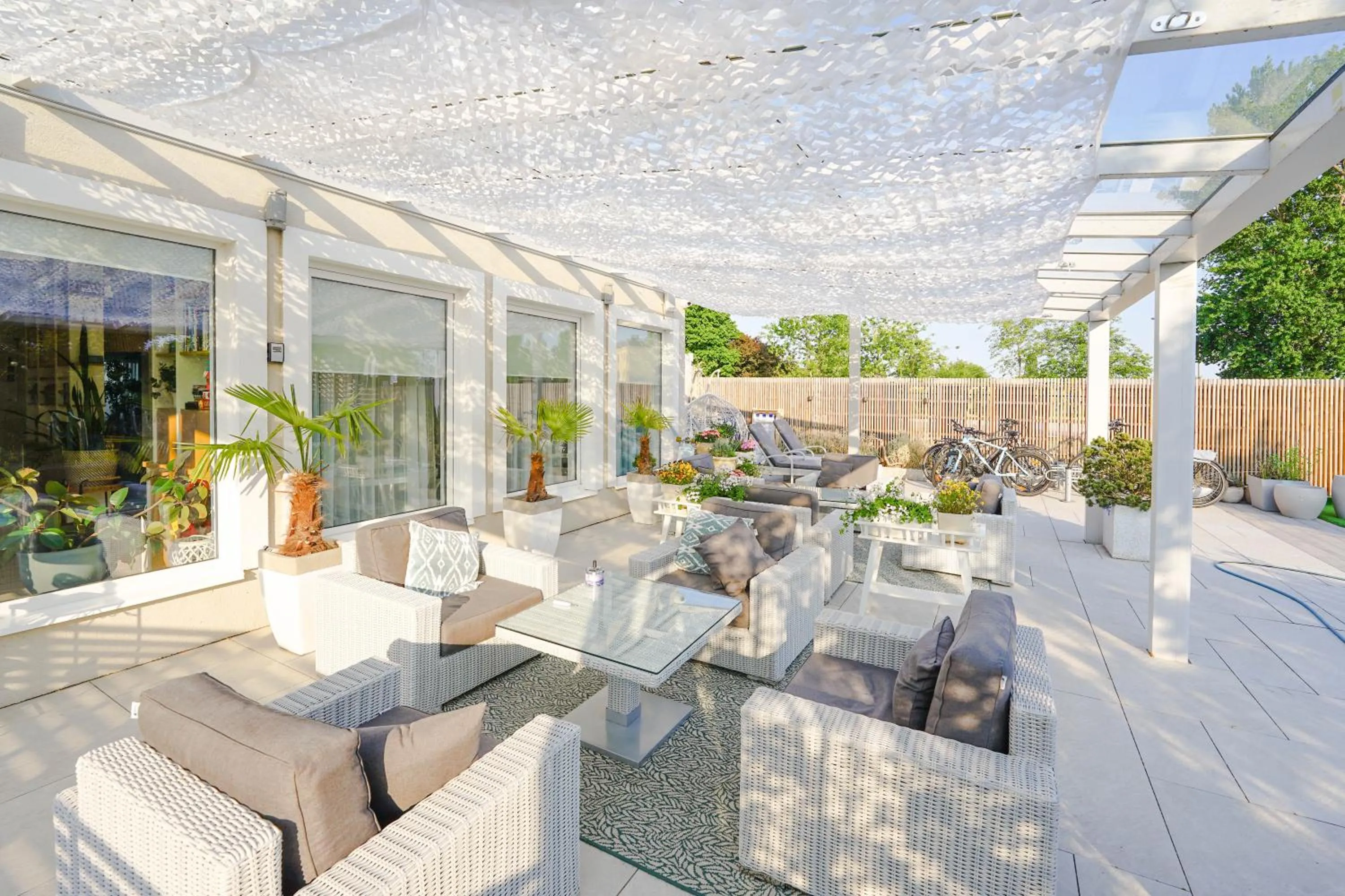 Balcony/Terrace in Villa Pastelowa