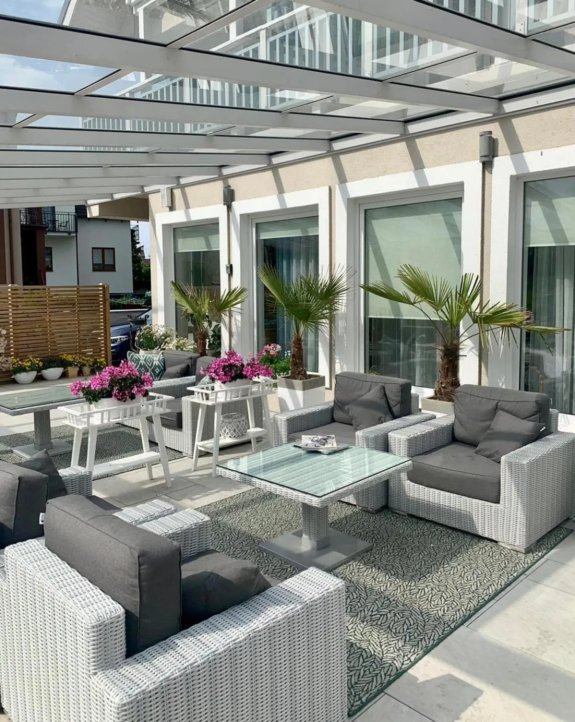 Balcony/Terrace in Villa Pastelowa