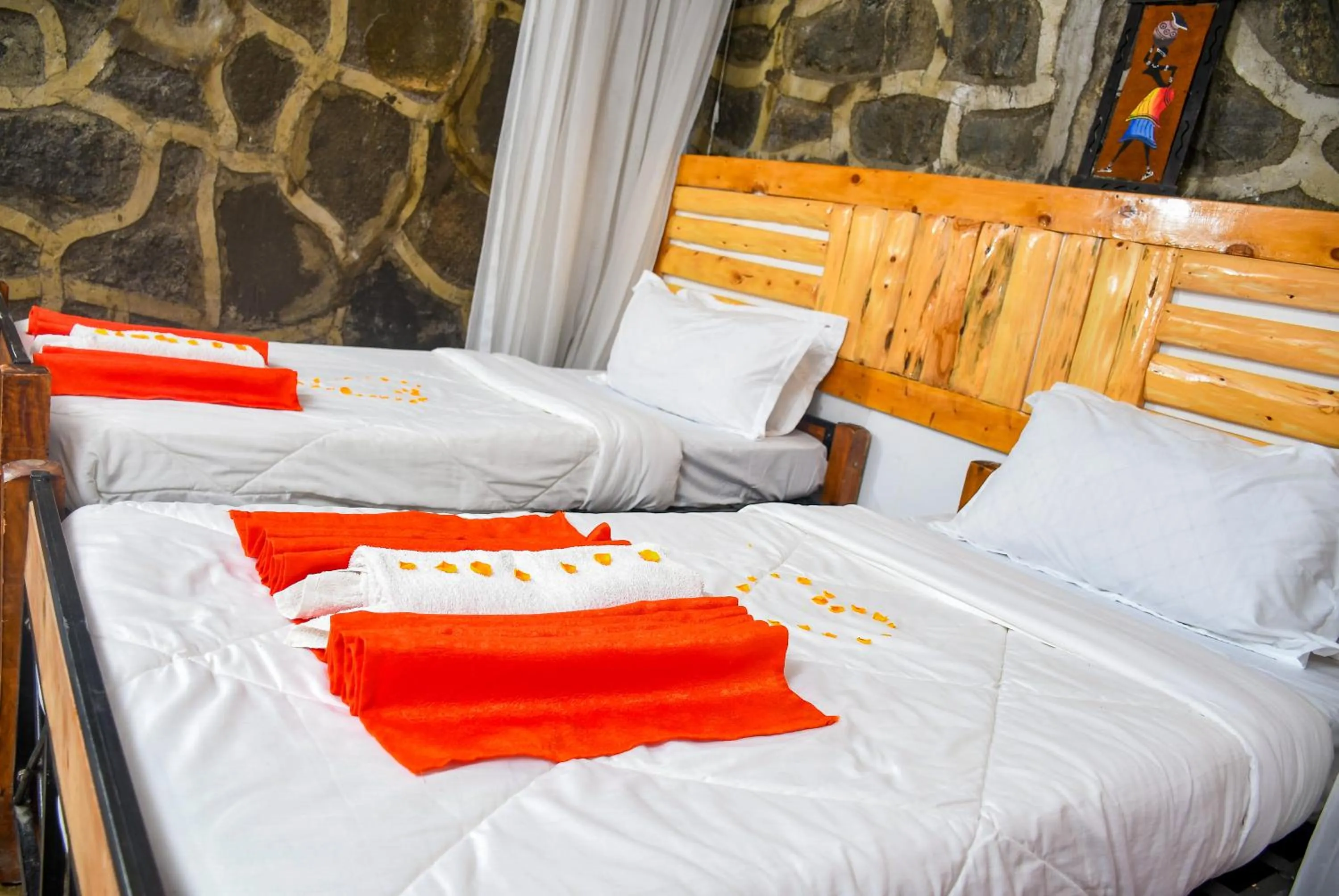 Bed in Naivasha Peppercorn Holiday Resort