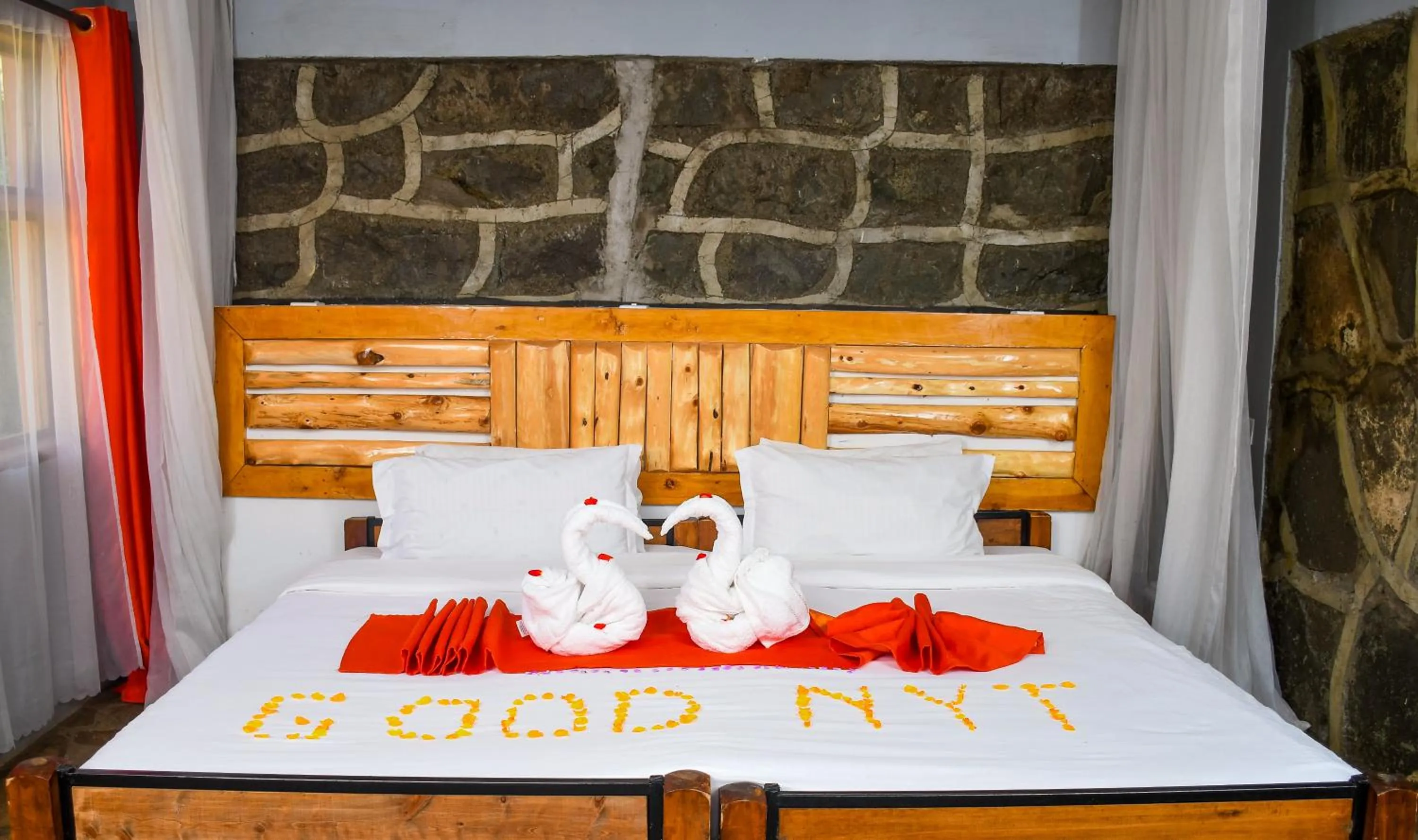 Bed in Naivasha Peppercorn Holiday Resort