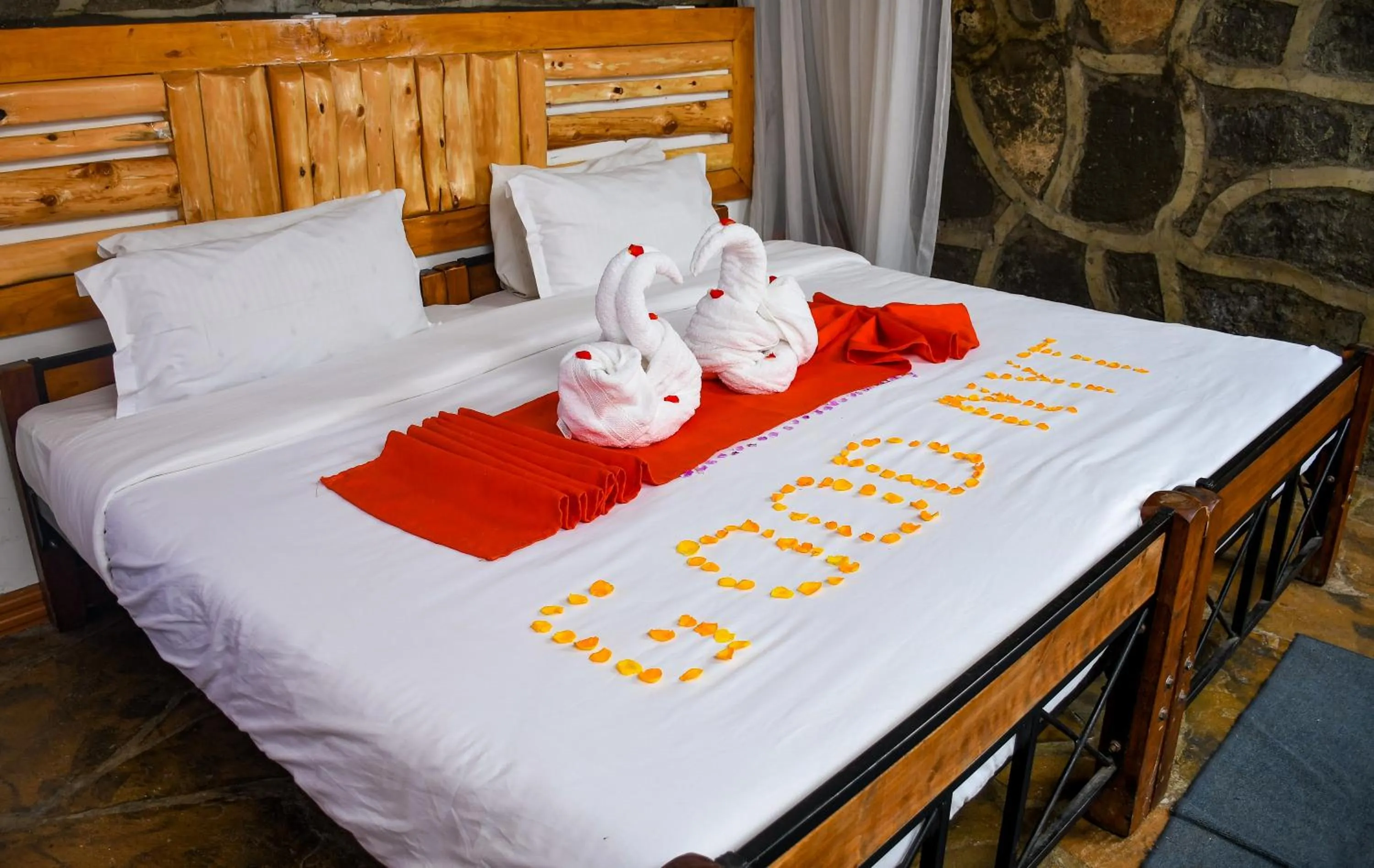 Bed in Naivasha Peppercorn Holiday Resort