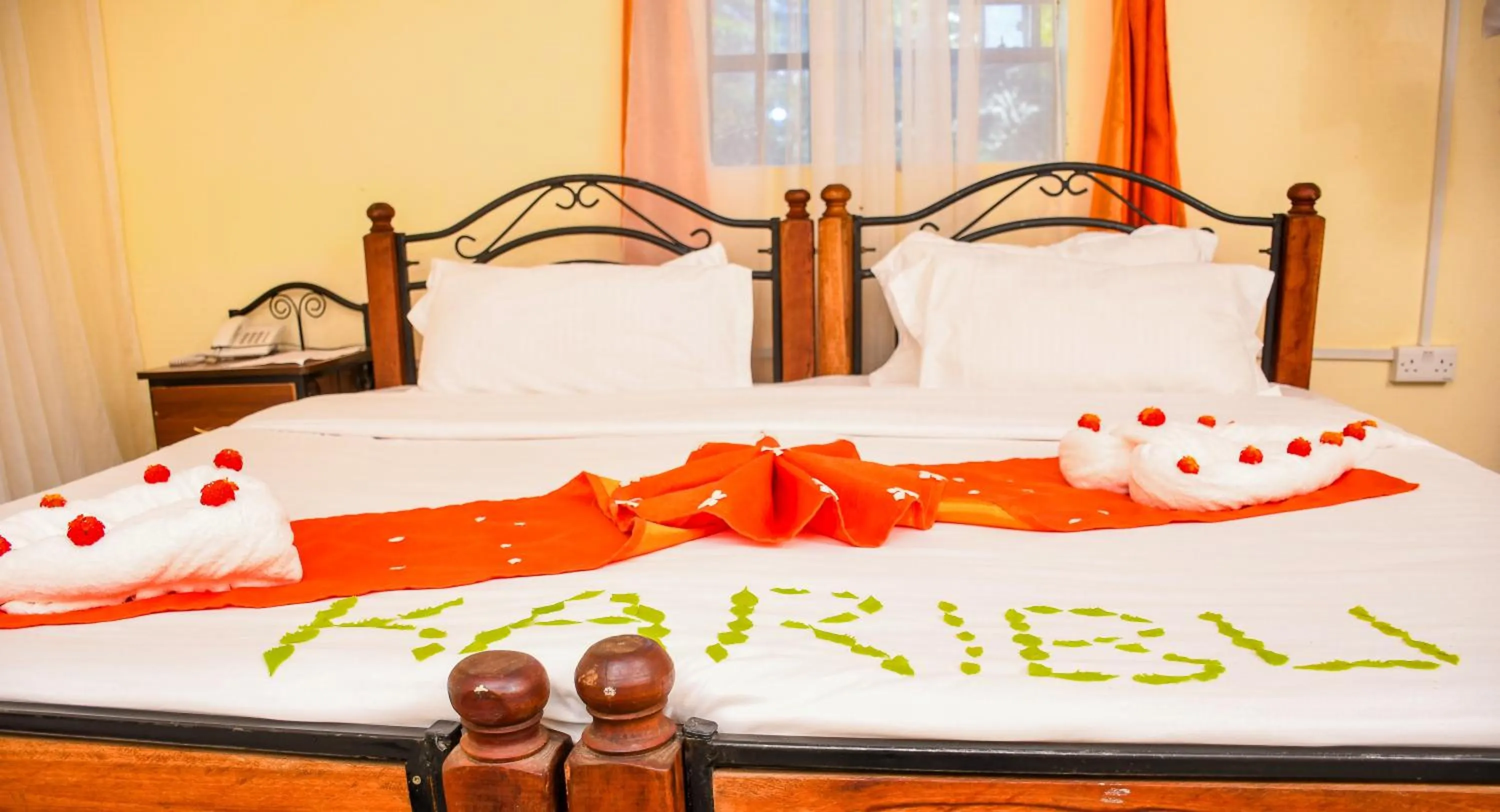 Bed in Naivasha Peppercorn Holiday Resort