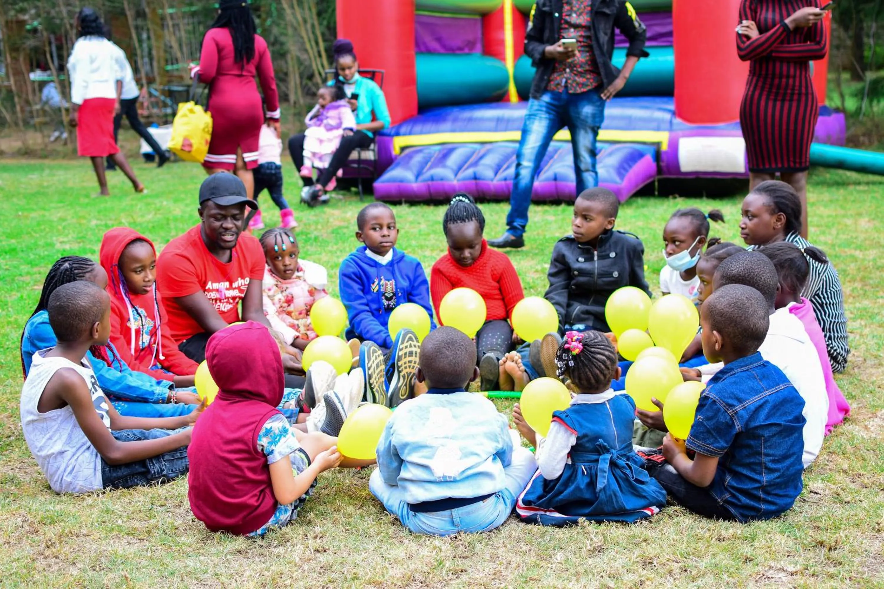 People in Naivasha Peppercorn Holiday Resort