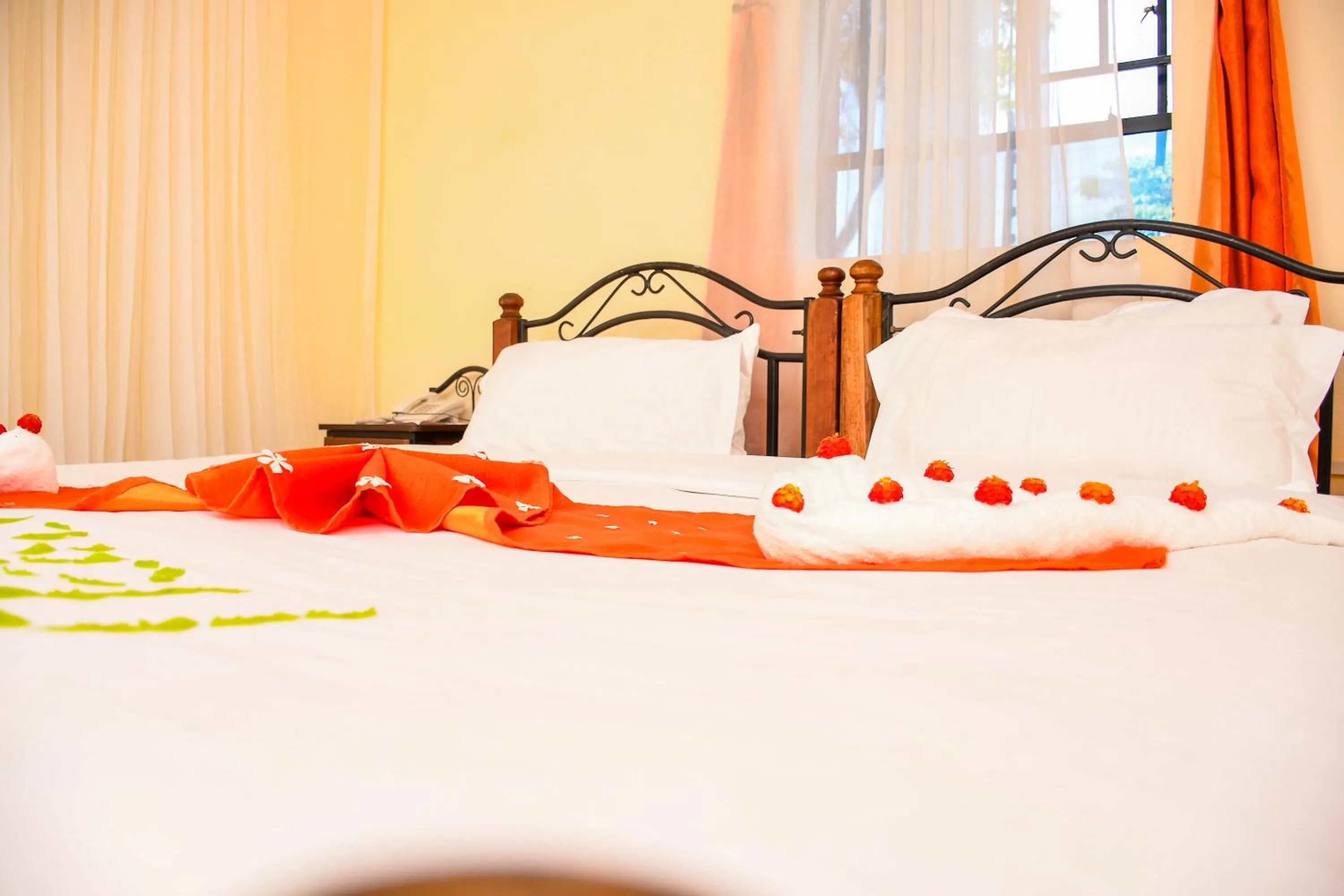 Bed in Naivasha Peppercorn Holiday Resort