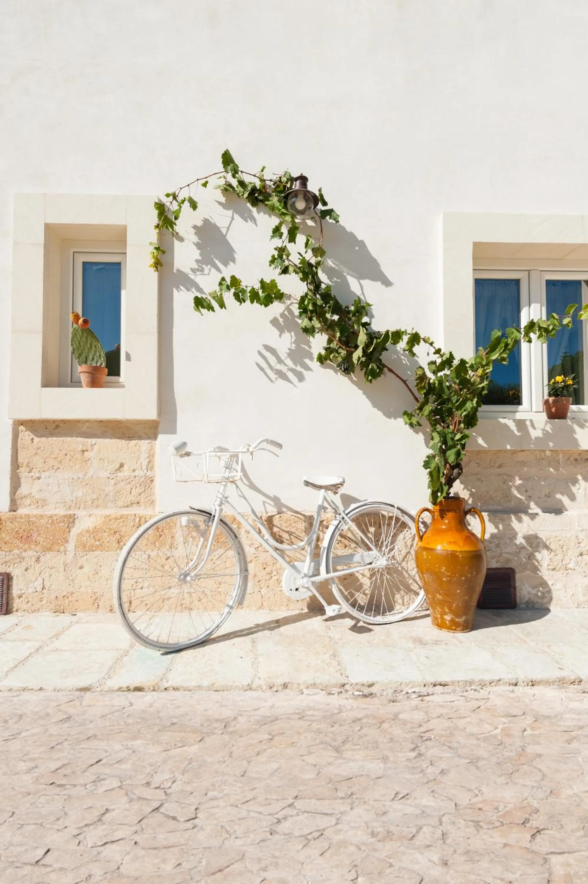 Decorative detail in Masseria Monache