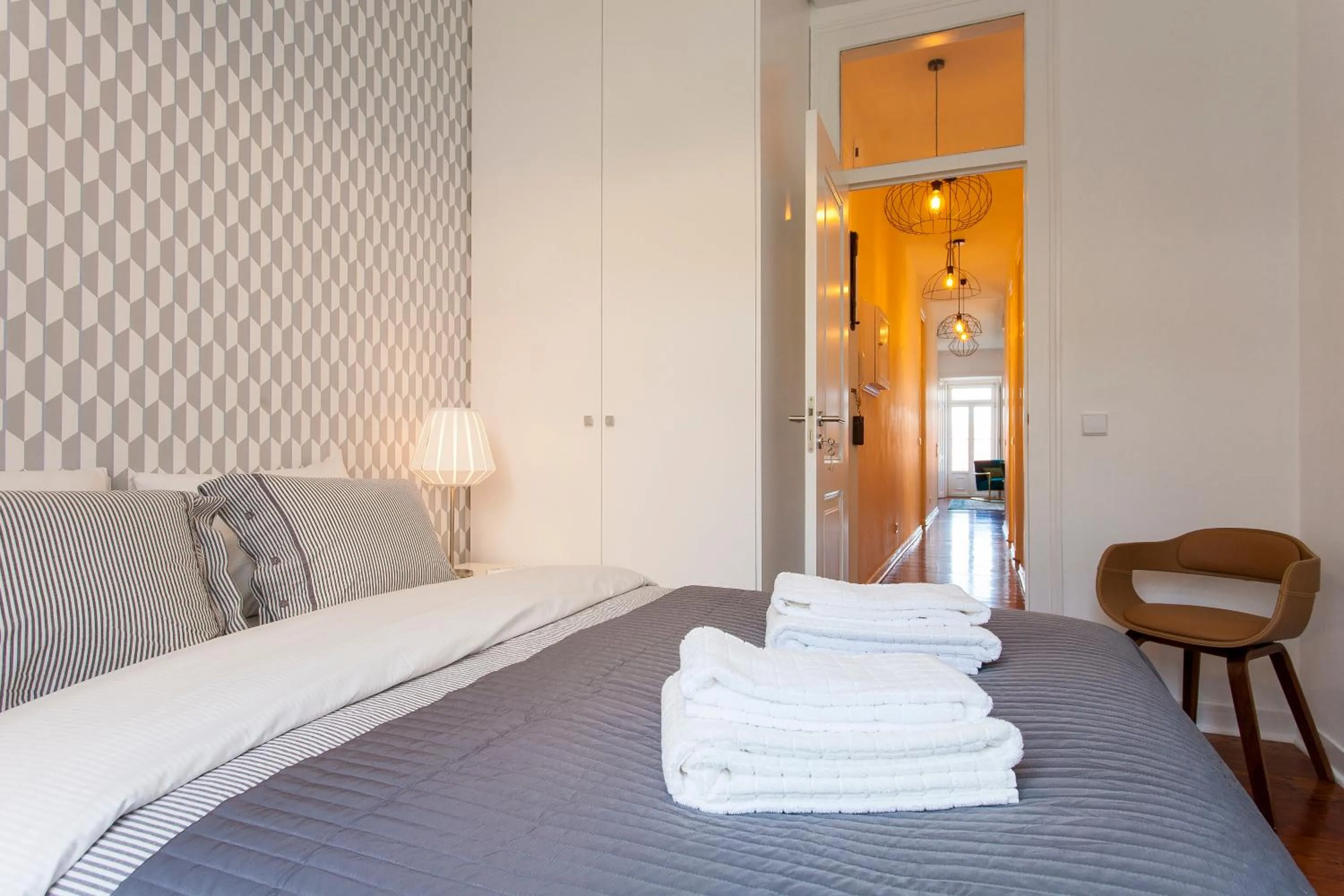 Bedroom, Bed in Bairro Alto Viewpoint Flat