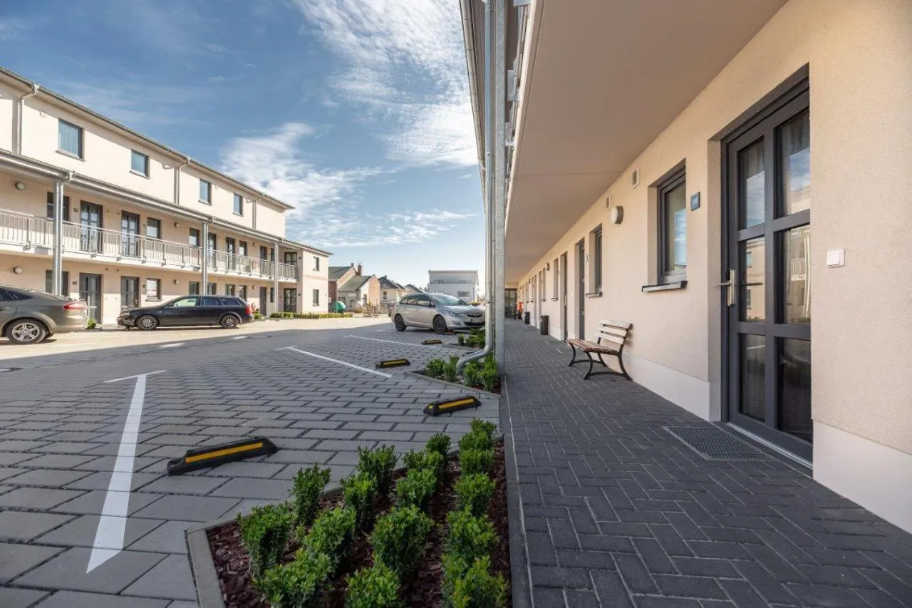Patio in TRIO Apartment Hotel Berlin