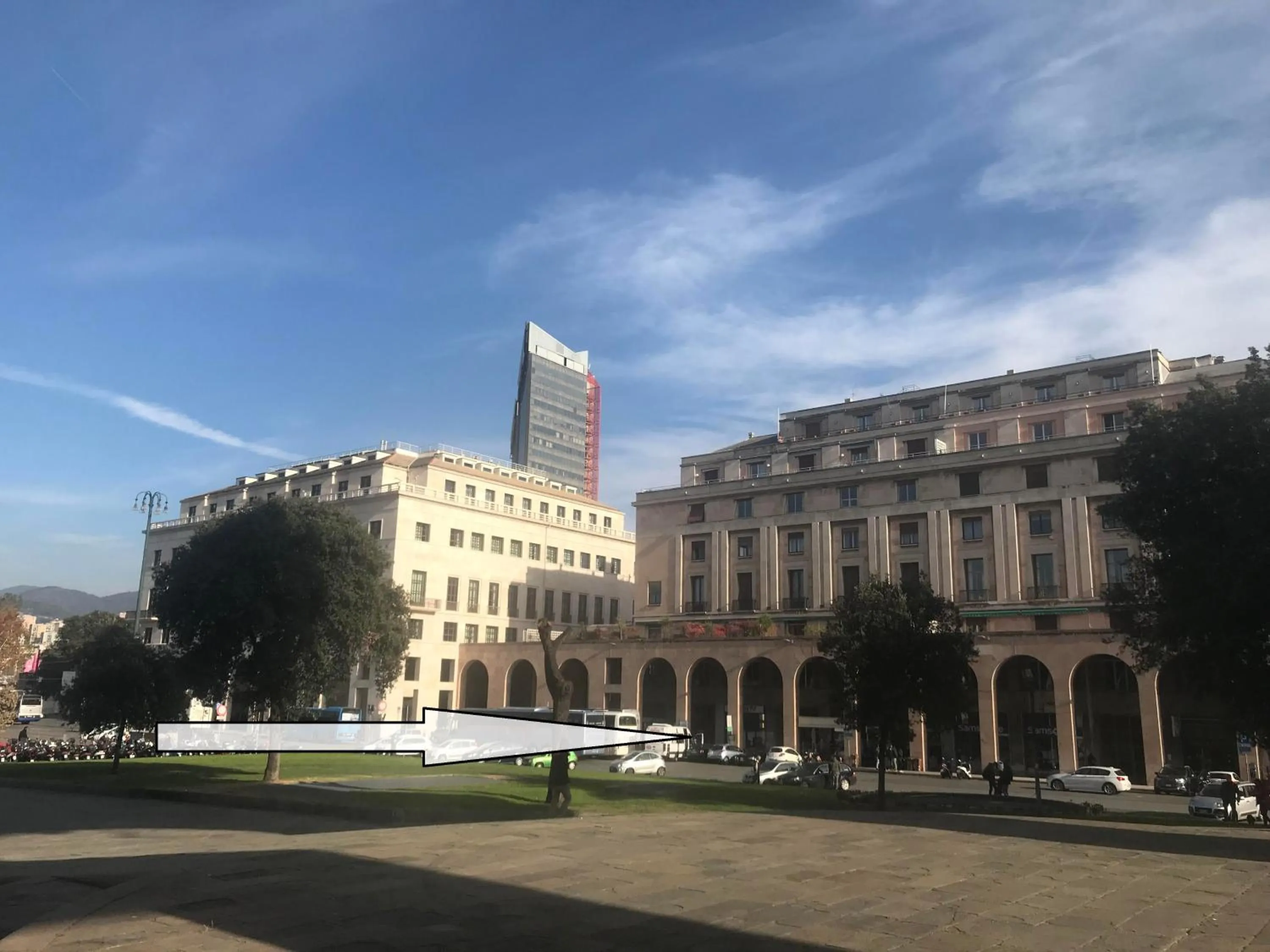 Facade/entrance in B&B Piazza della Vittoria
