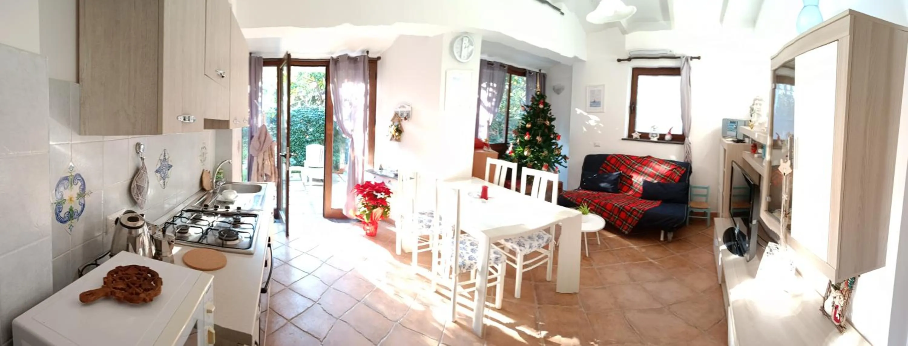 Kitchen or kitchenette in Villino L'Aranceto Sorrentino