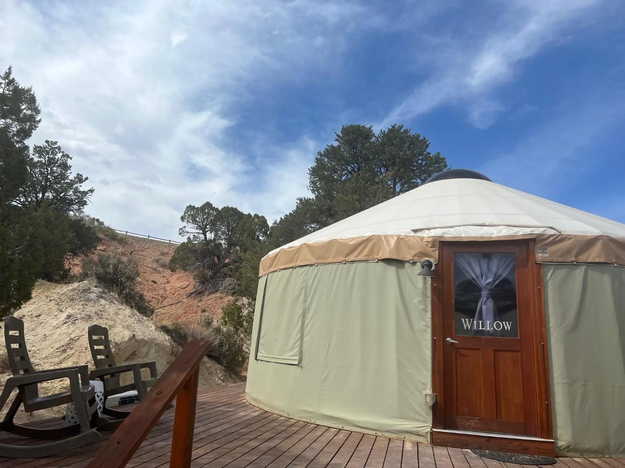 Day in Escalante Yurts - Luxury Lodging