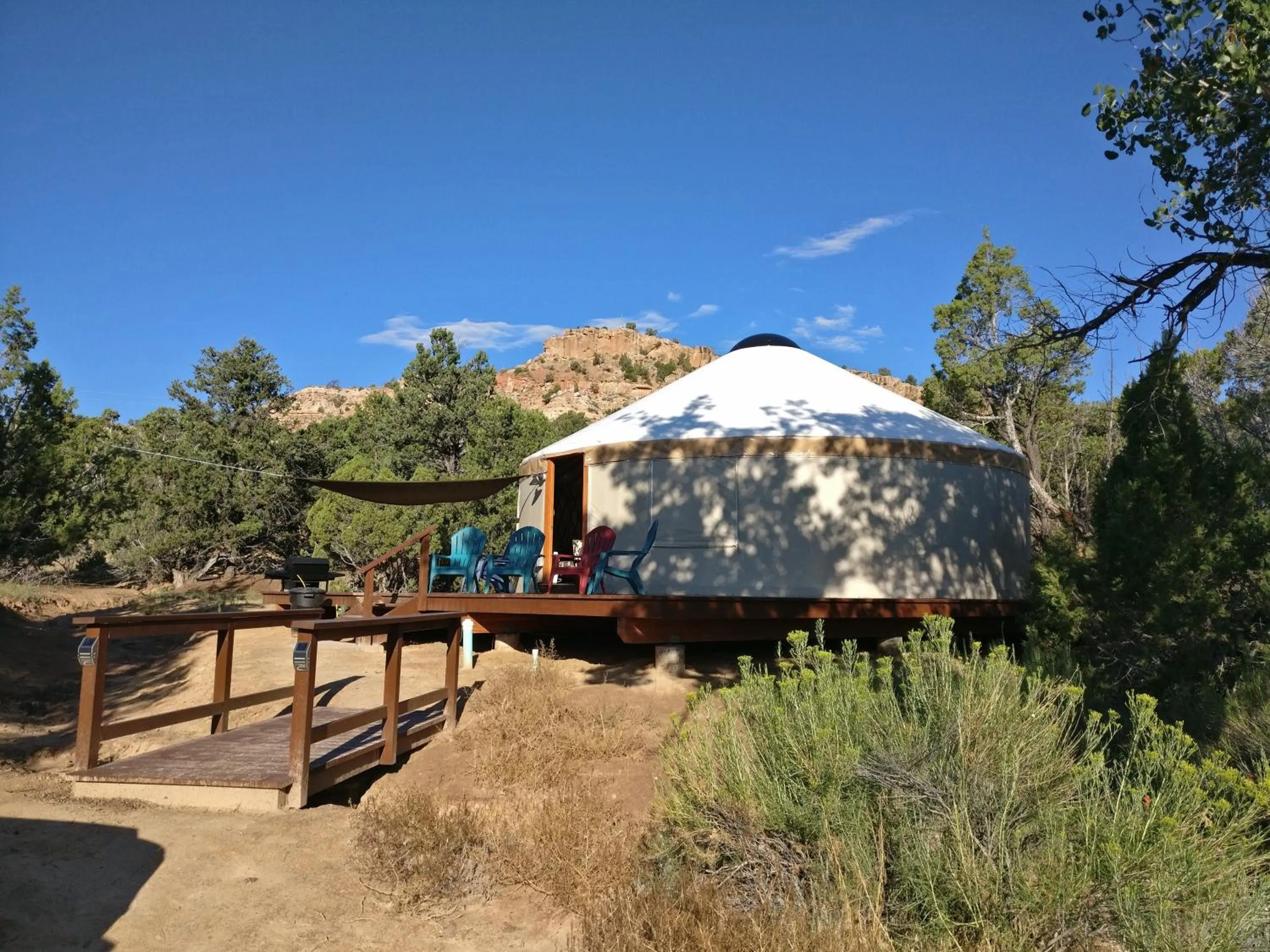 Day in Escalante Yurts - Luxury Lodging